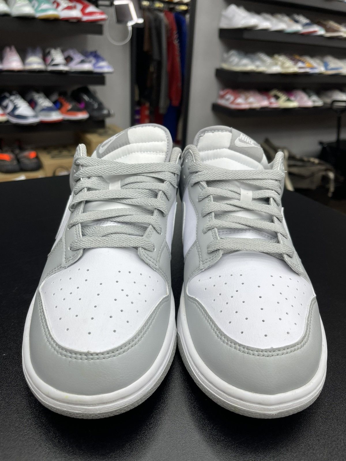 Nike Size 11 - Nike Dunk Low Grey Fog Very Clean! Size US 11 / EU 44 - 2 Thumbnail