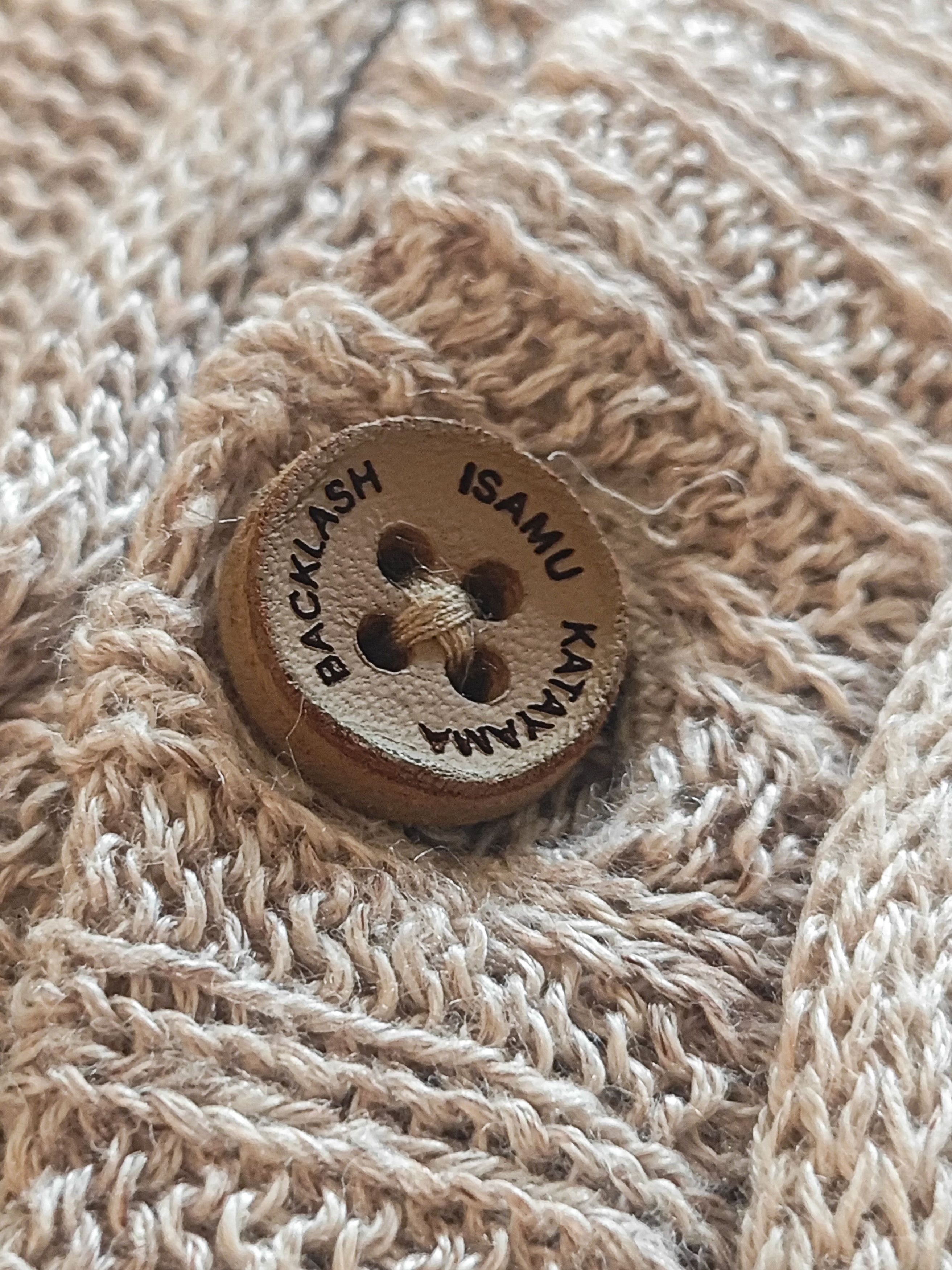 Isamu Katayama Backlash × Japanese Brand Isamu Katayama Backlash Linen Cardigan Size US M / EU 48-50 / 2 - 4 Thumbnail
