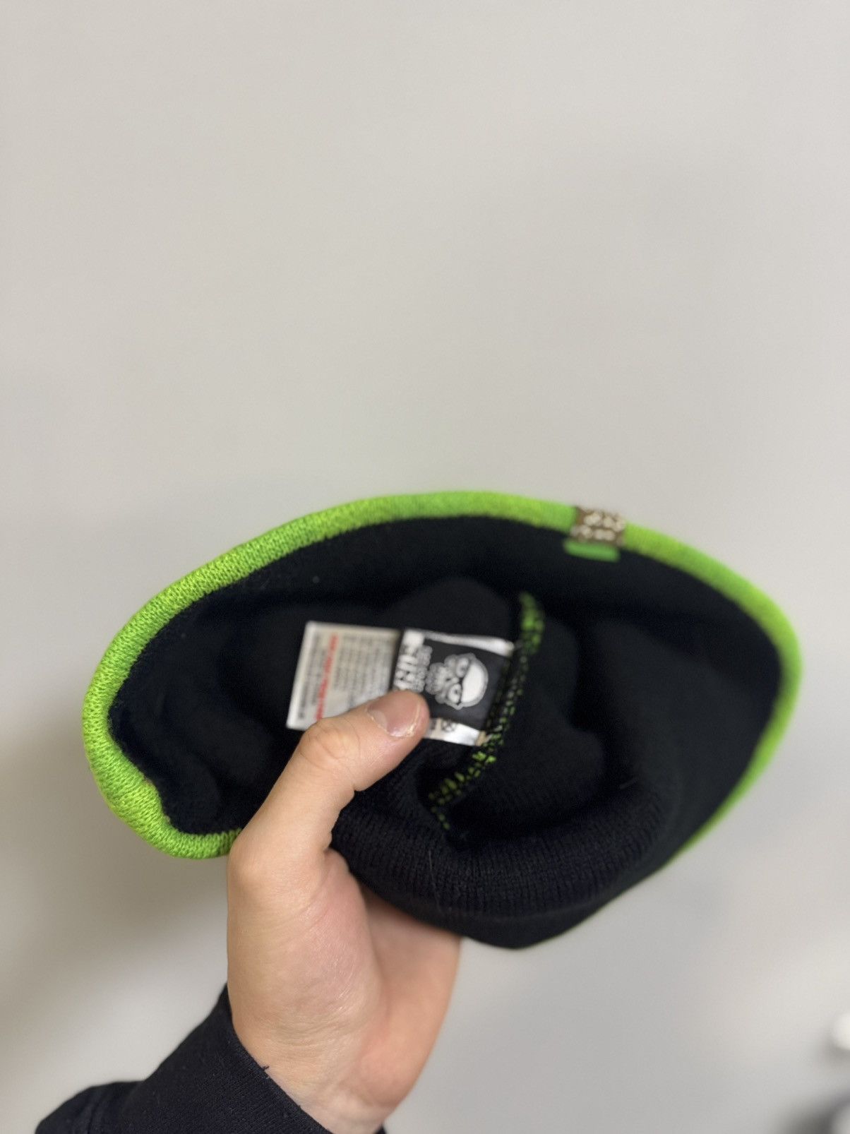 Vintage GRAIL Minecraft Creeper Beanie Hat Vintage Cap Y2K Size ONE SIZE - 3 Thumbnail