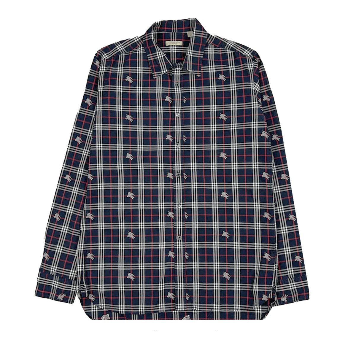 Burberry Burberry Check Shirt Size US M / EU 48-50 / 2 - 1 Thumbnail