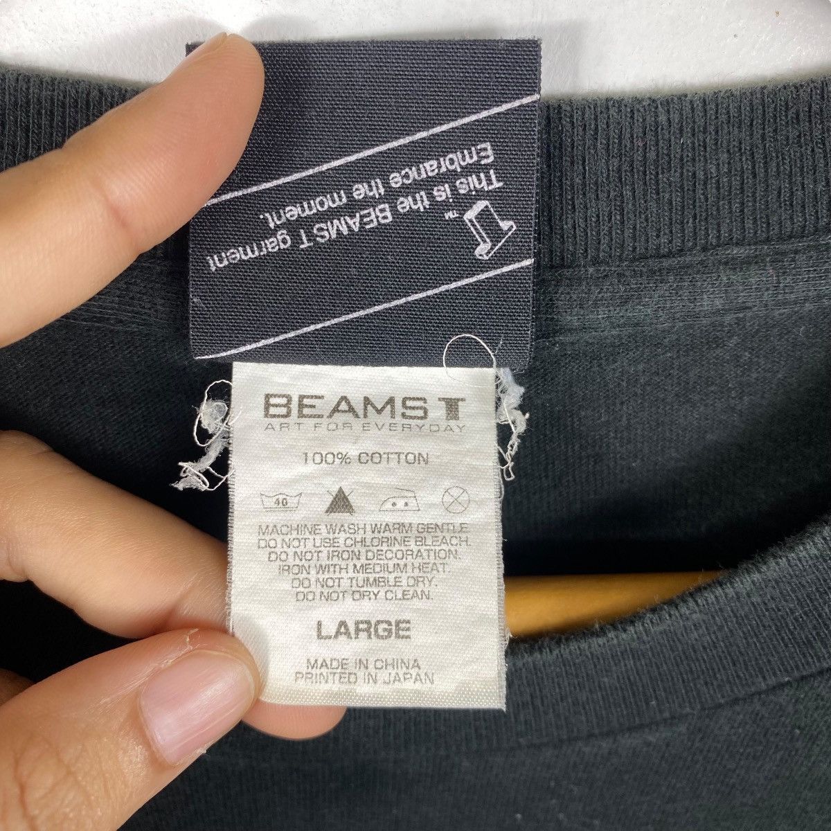 Beams Plus Japanese Brand BEAMS x RUN DMC King Of Rock Graphic Tee Size US L / EU 52-54 / 3 - 7 Thumbnail