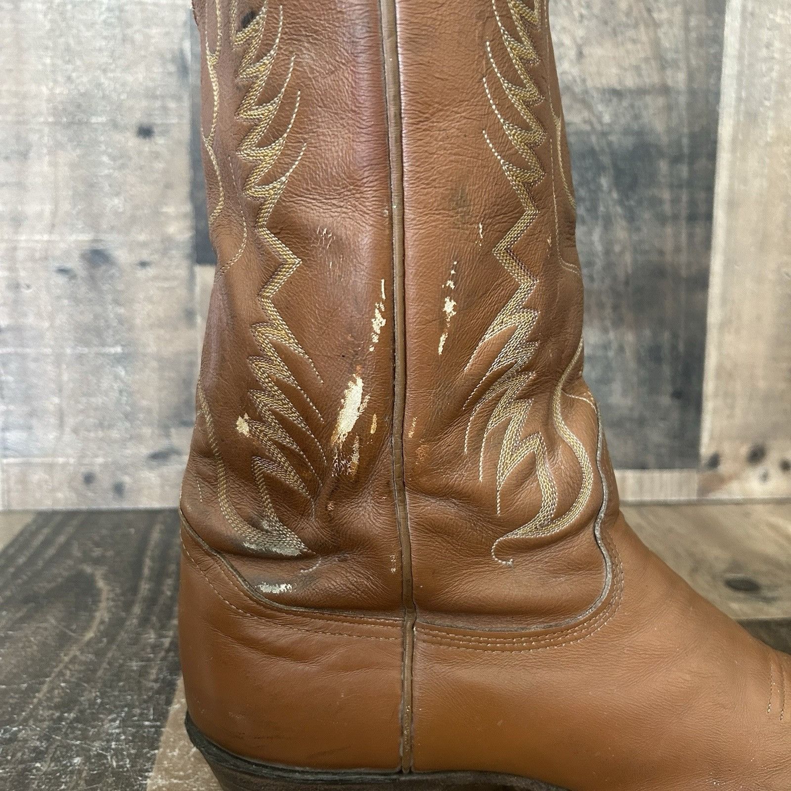 Nocona Boots Nocona Vintage Western Cowboy Boots Mens 11 D Size US 11 / EU 44 - 11 Thumbnail
