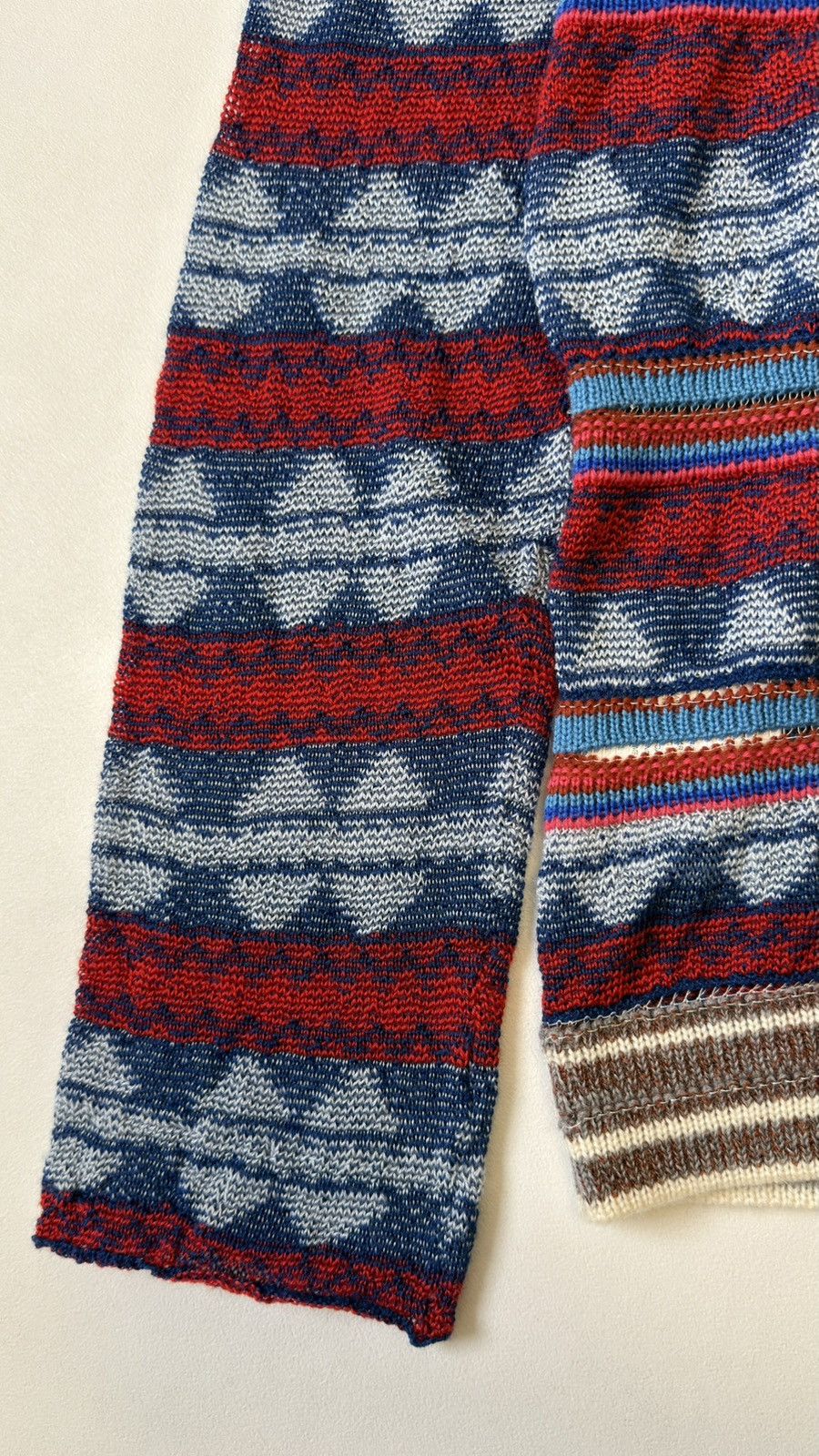Comme des Garcons S/S 02 Patterned Wool Mixed Tension Sweater Size US M / EU 48-50 / 2 - 19 Thumbnail