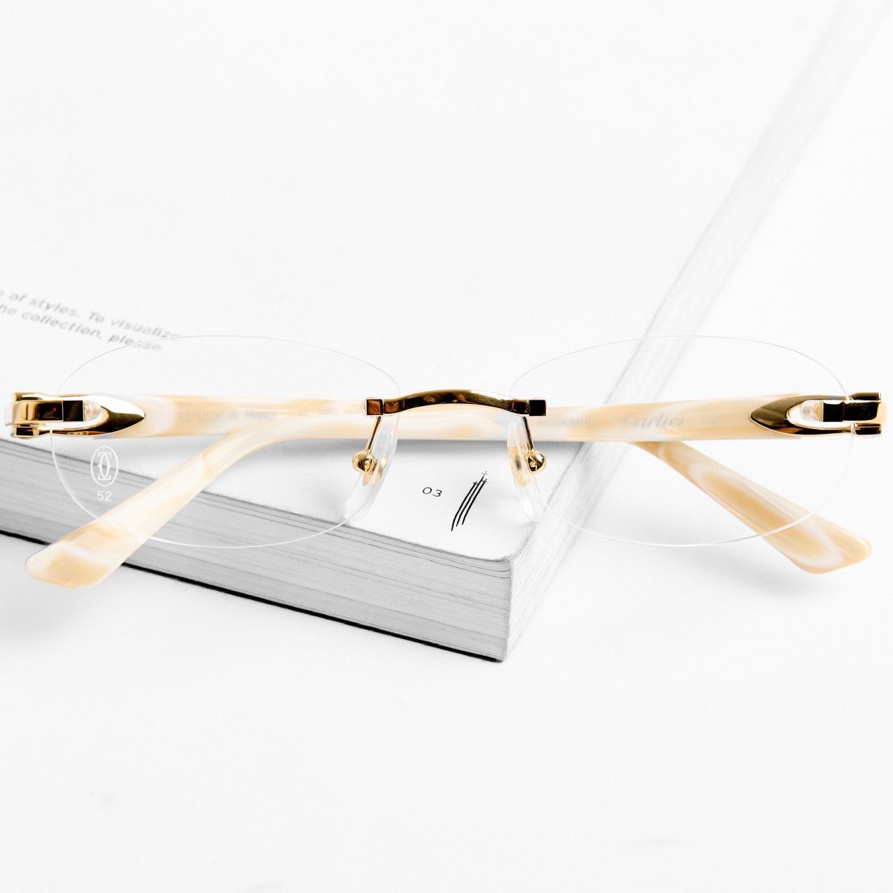 Cartier CARTIER CT0455OJ 003 GLASSES Size ONE SIZE - 5 Thumbnail