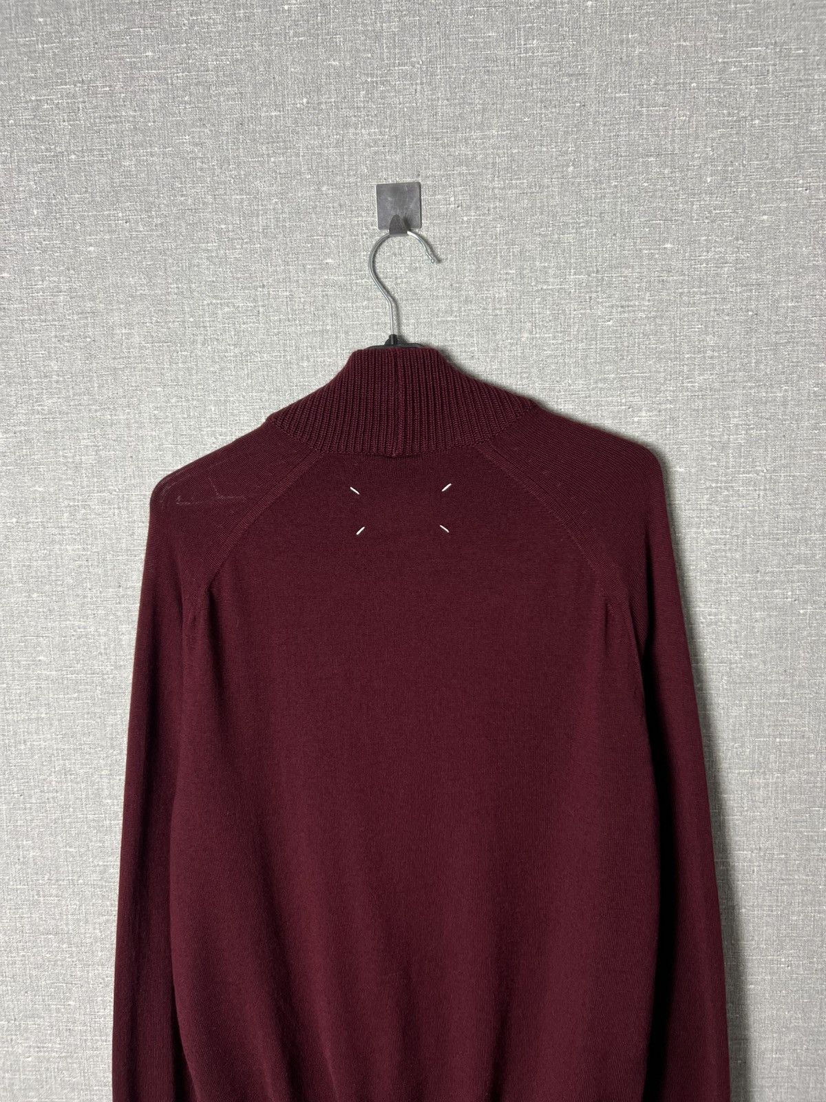 Maison Margiela Maison Margiela Shawl Collar Wool Button Cardigan Sweater Size US M / EU 48-50 / 2 - 13 Thumbnail