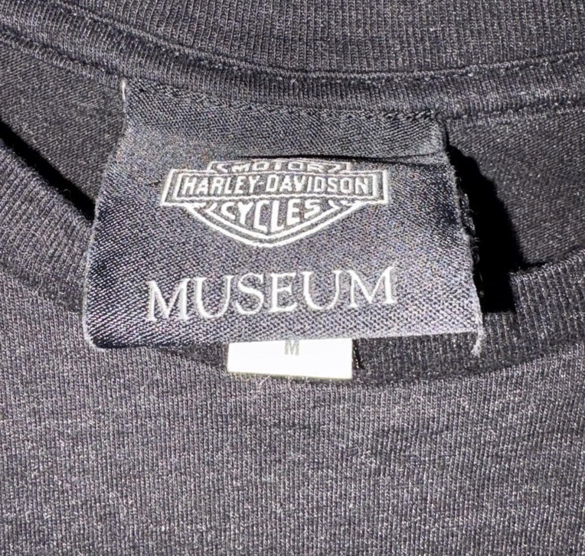 Harley Davidson Harley-Davidson Museum Black Short Sleeve Tee Shirt Top Size US M / EU 48-50 / 2 - 2 Thumbnail