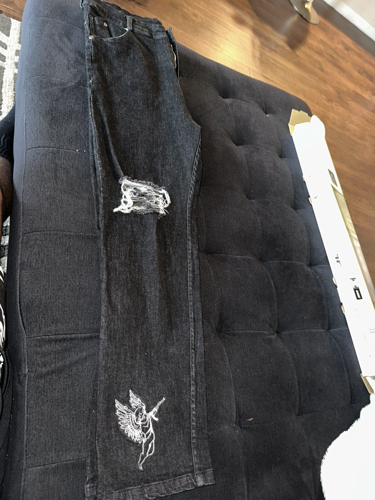 Designer LUX CLOTHING LUXURY JEANS!!! BRAND NEW BRAND!!!! Size US 30 / EU 46 - 3 Thumbnail