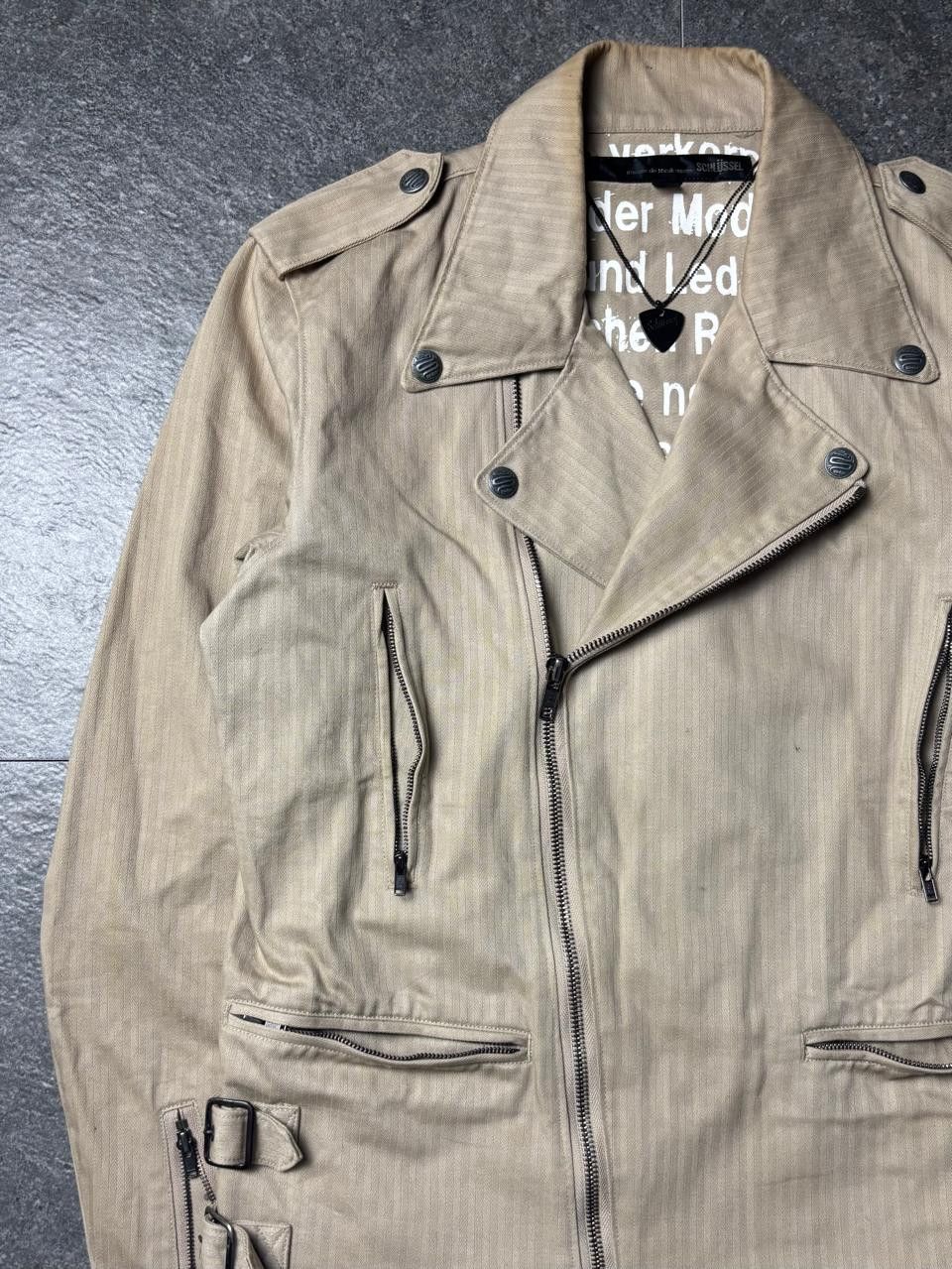 Schlussel 2000s Schlussel Poem Biker Jacket Size US S / EU 44-46 / 1 - 3 Thumbnail