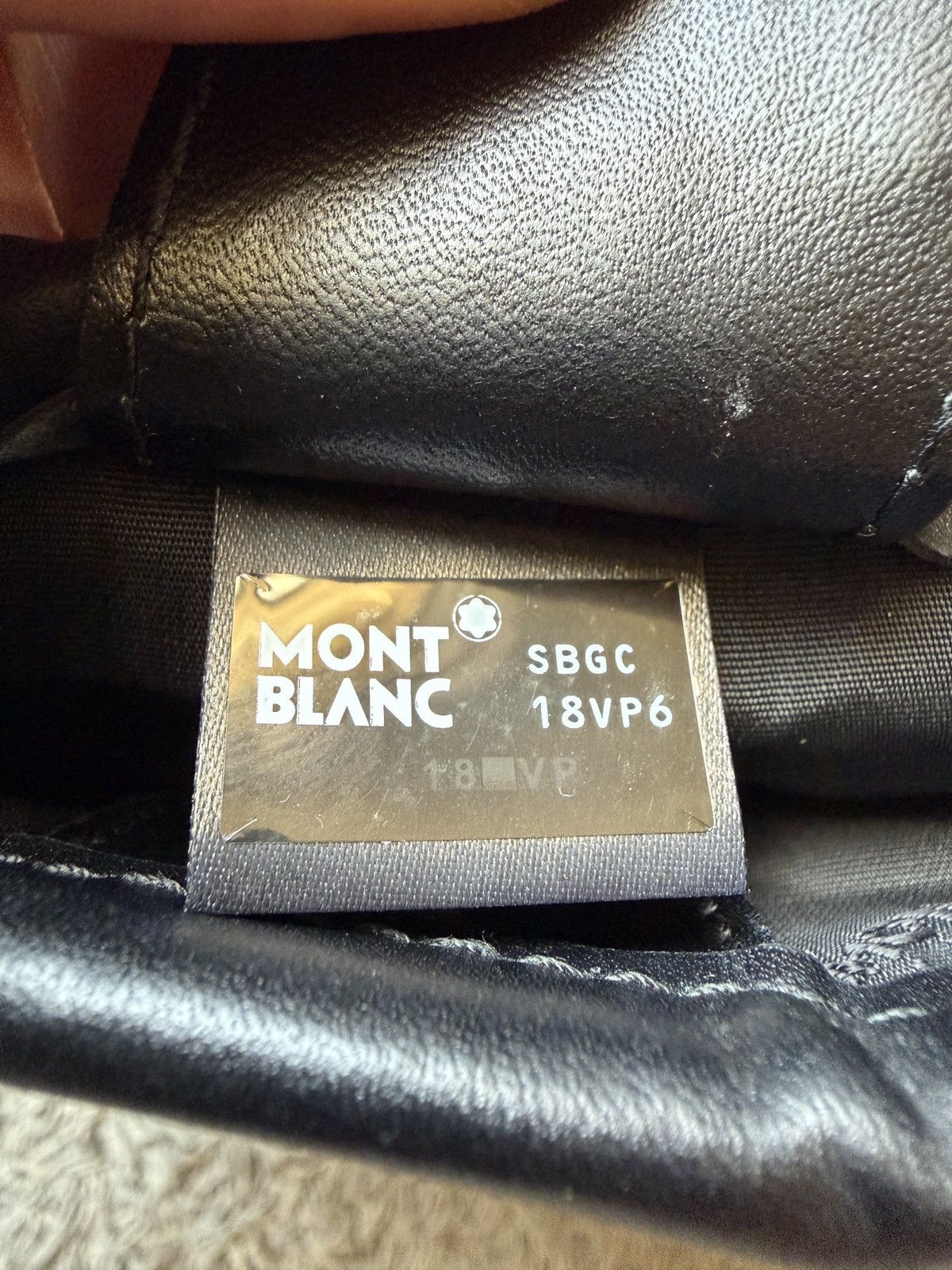 Montblanc Montblanc Meisterstuck Star Leather Nylon Shoulder Bag Size ONE SIZE - 13 Thumbnail
