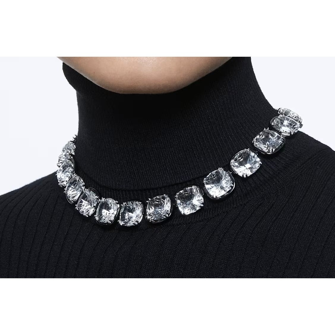 Swarovski Swarovski Harmonia choker Cushion cut, White, Necklace Size ONE SIZE - 9 Thumbnail