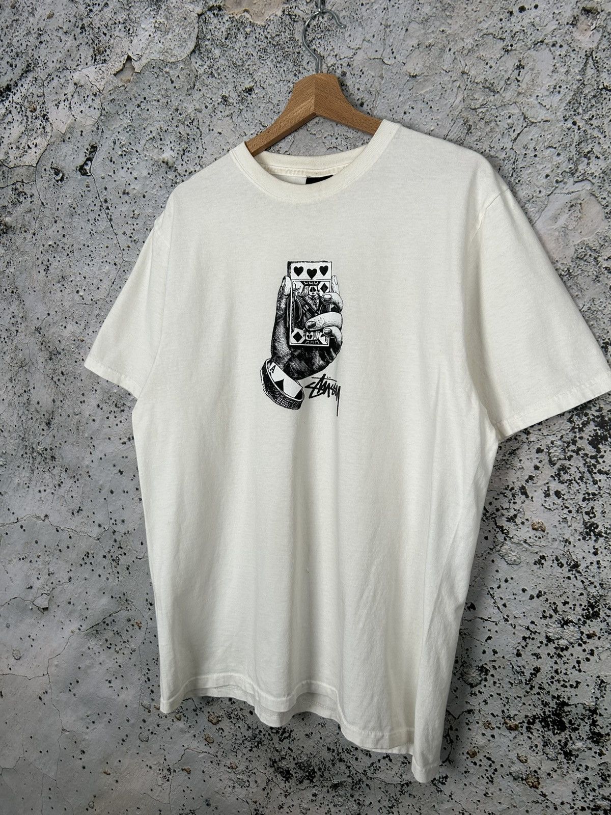 Stussy Vintage Stussy All Bets Off Tee Streetwear 90s Skate Rap Size US M / EU 48-50 / 2 - 2 Thumbnail
