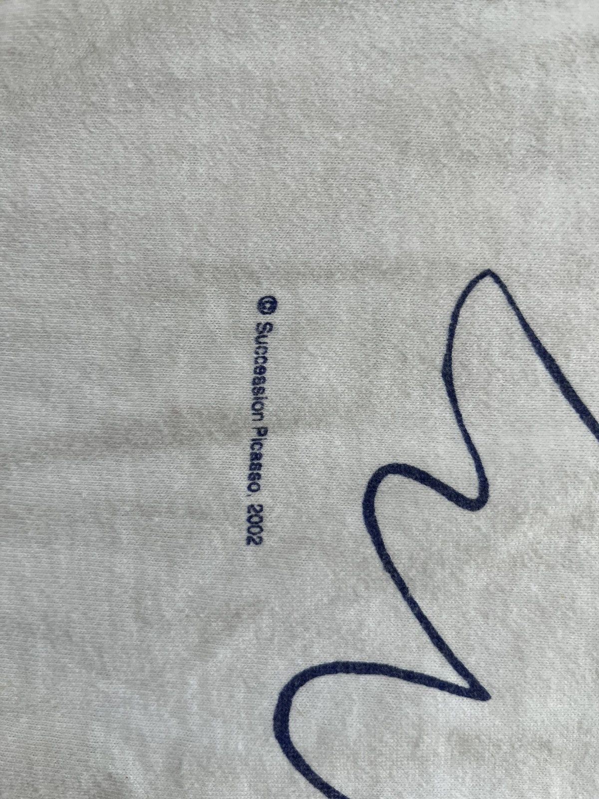 Other Vintage Picasso “Dove of Peace” T-Shirt (XL Art, 2002) Size US M / EU 48-50 / 2 - 3 Thumbnail