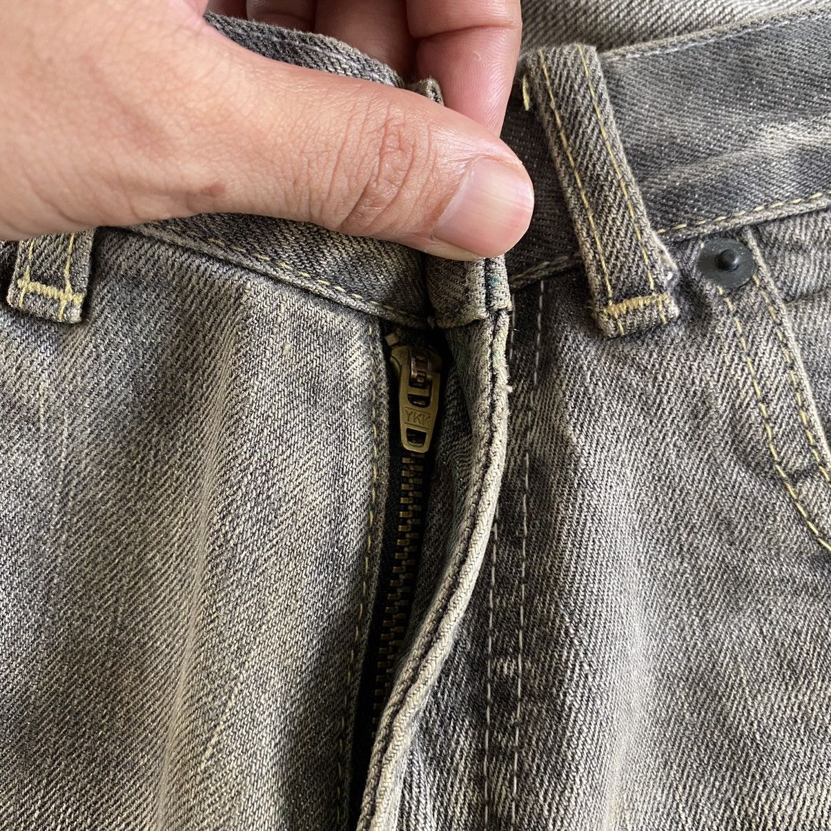 Japanese Brand Vintage Vibgyor Ash Grey Reworked Repaired Jeans Size US 28 / EU 44 - 10 Thumbnail