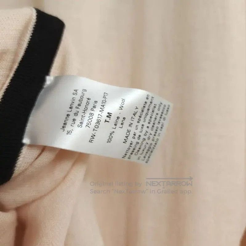 Lanvin Lanvin Women's Wool Blend Long Sleeve Pullover . Size M / US 6-8 / IT 42-44 - 4 Thumbnail
