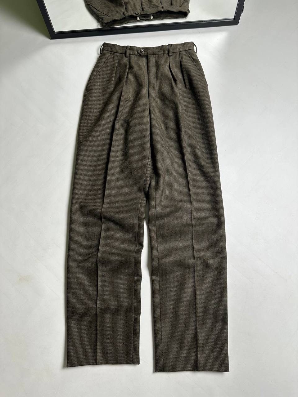 Bogner 80s West Germany Bogner Wool Trouser Old Money Classic Size US 31 - 1 Thumbnail