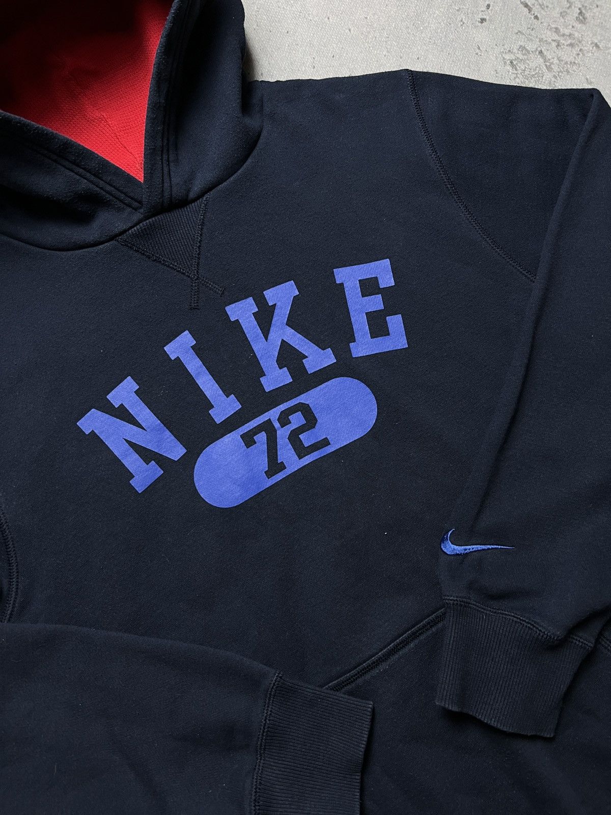 Nike Hoodie Nike Vintage center logo swoosh hype fit Travis Style Size M / US 6-8 / IT 42-44 - 4 Thumbnail