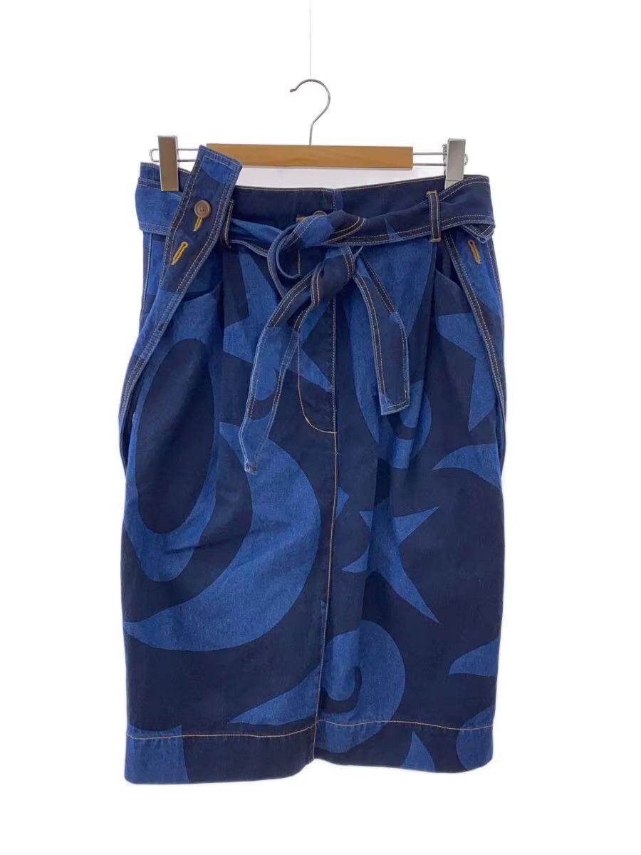 Vivienne Westwood Pattern Denim Skirt Size 32" / US 10 / IT 46 - 1 Thumbnail