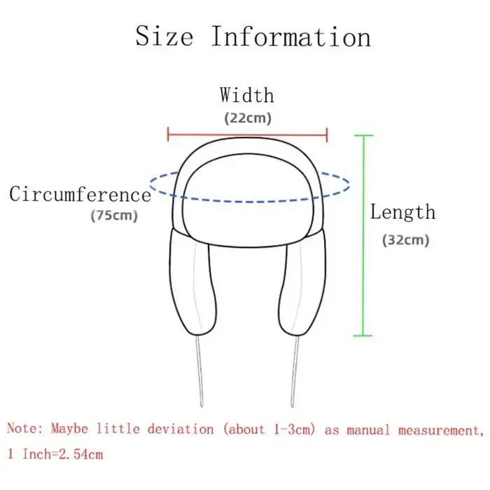 Japanese Brand × Vintage Y2K Cartoon Anime Domo Kun Hat Ushanka Hat Cute Winter Hat Size ONE SIZE - 5 Thumbnail