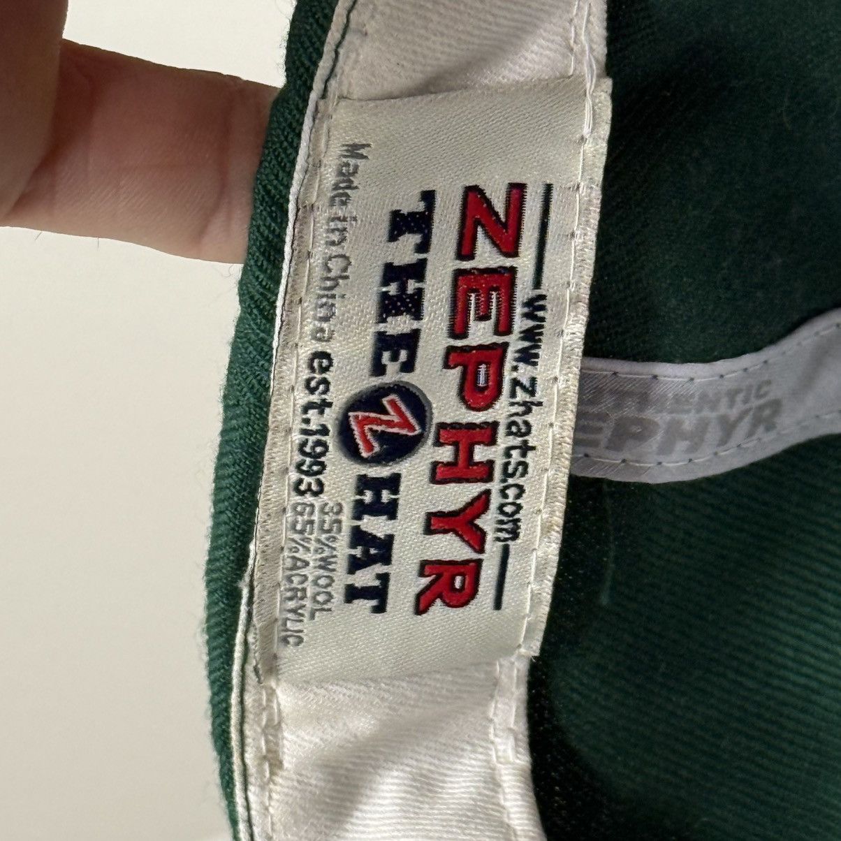 Vintage Vintage New Jersey Devils NHL Snapback Hat – Zephyr Z-Hat Size ONE SIZE - 10 Thumbnail