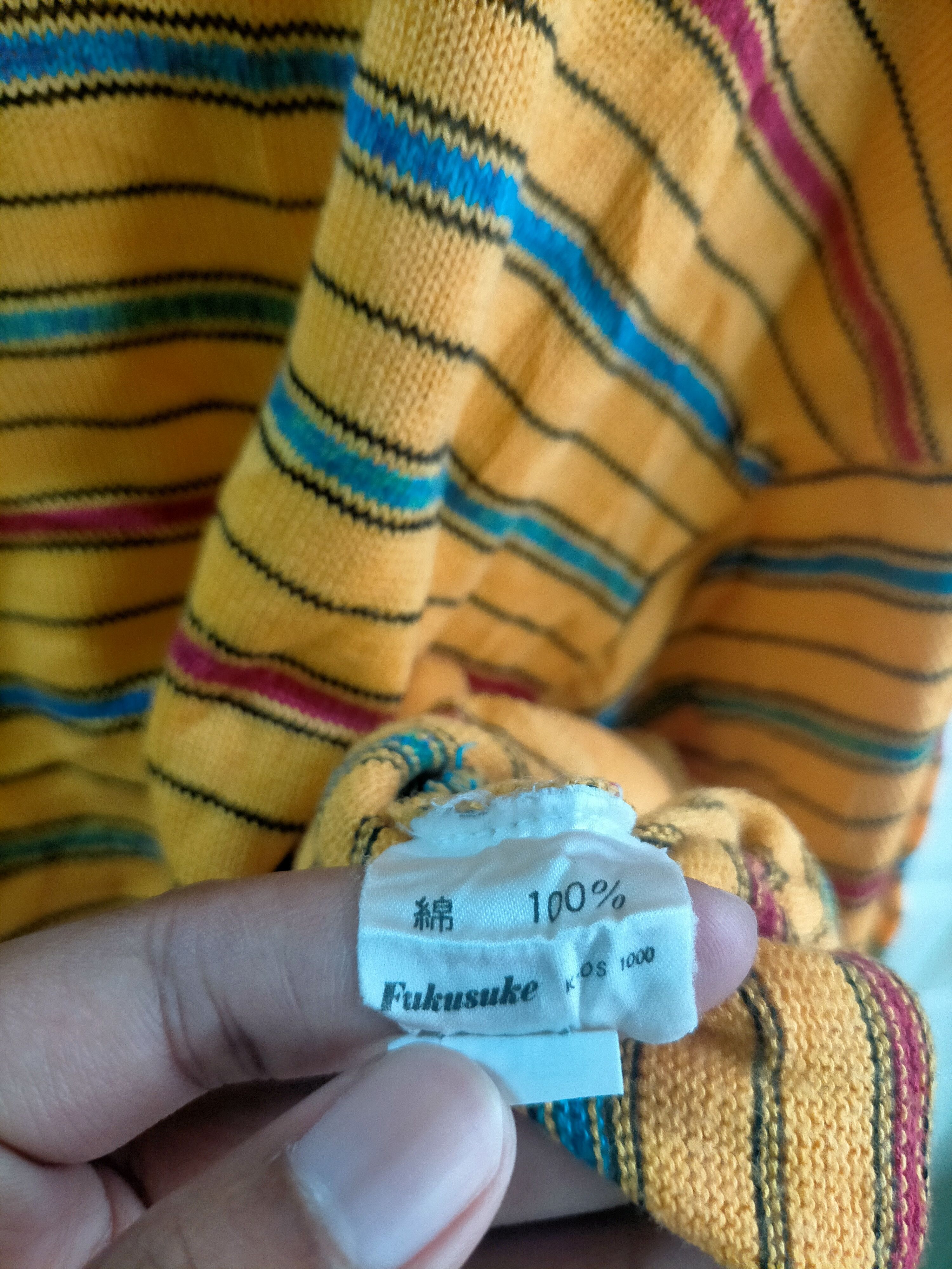 Yves Saint Laurent Vintage Yves Saint Laurent Tricots Stripe Knitwear Size L / US 10 / IT 46 - 6 Thumbnail