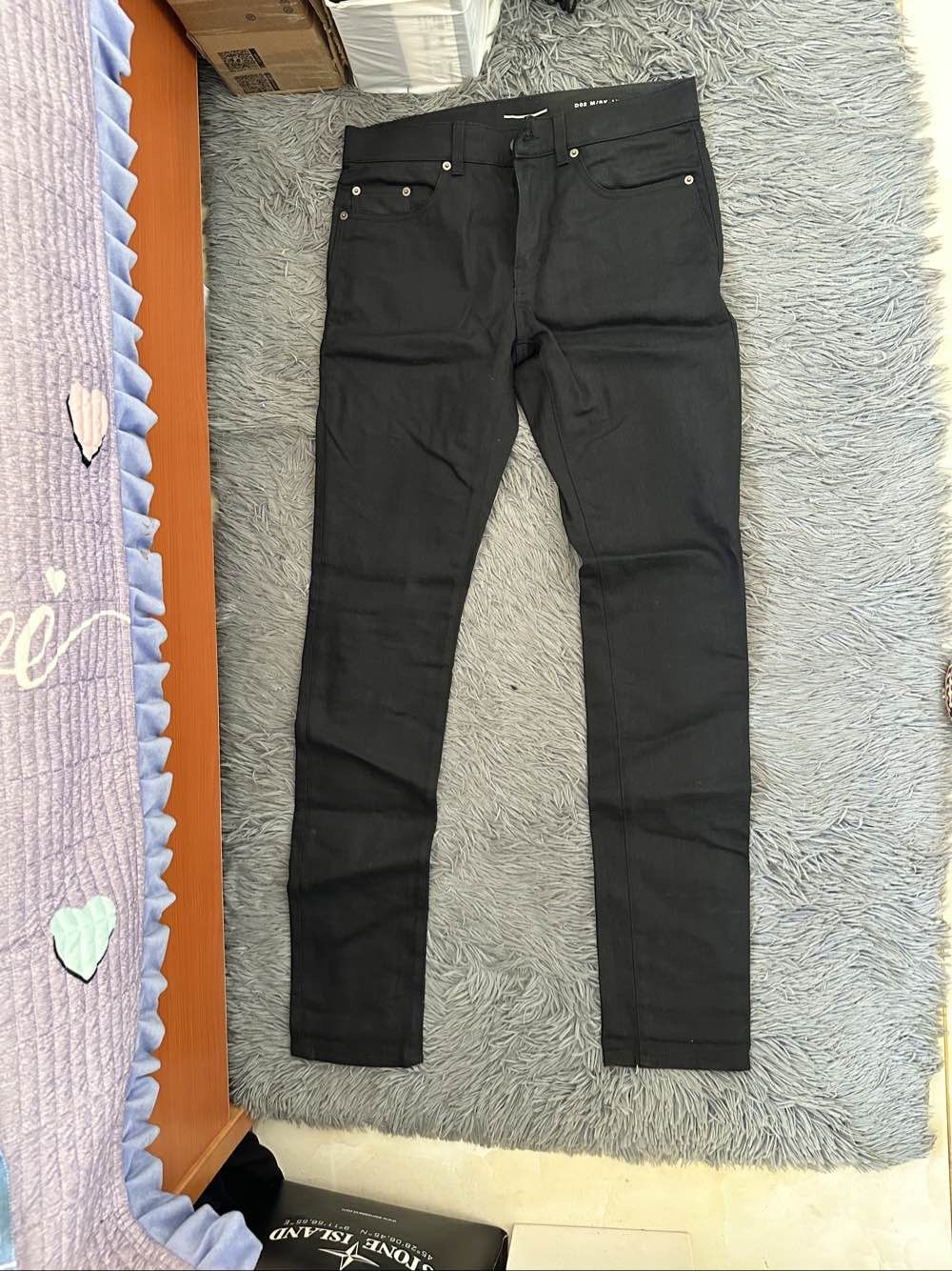 Saint Laurent Paris Saint Laurent Black Denim Jeans Size 30 Size US 30 / EU 46 - 1 Thumbnail