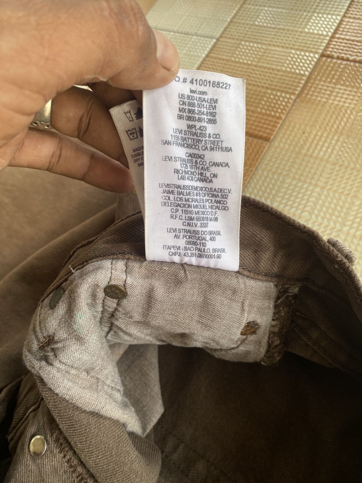 Levi's Vintage Clothing × Vintage Vintage levis 501 regular denim Size US 32 / EU 48 - 10 Thumbnail