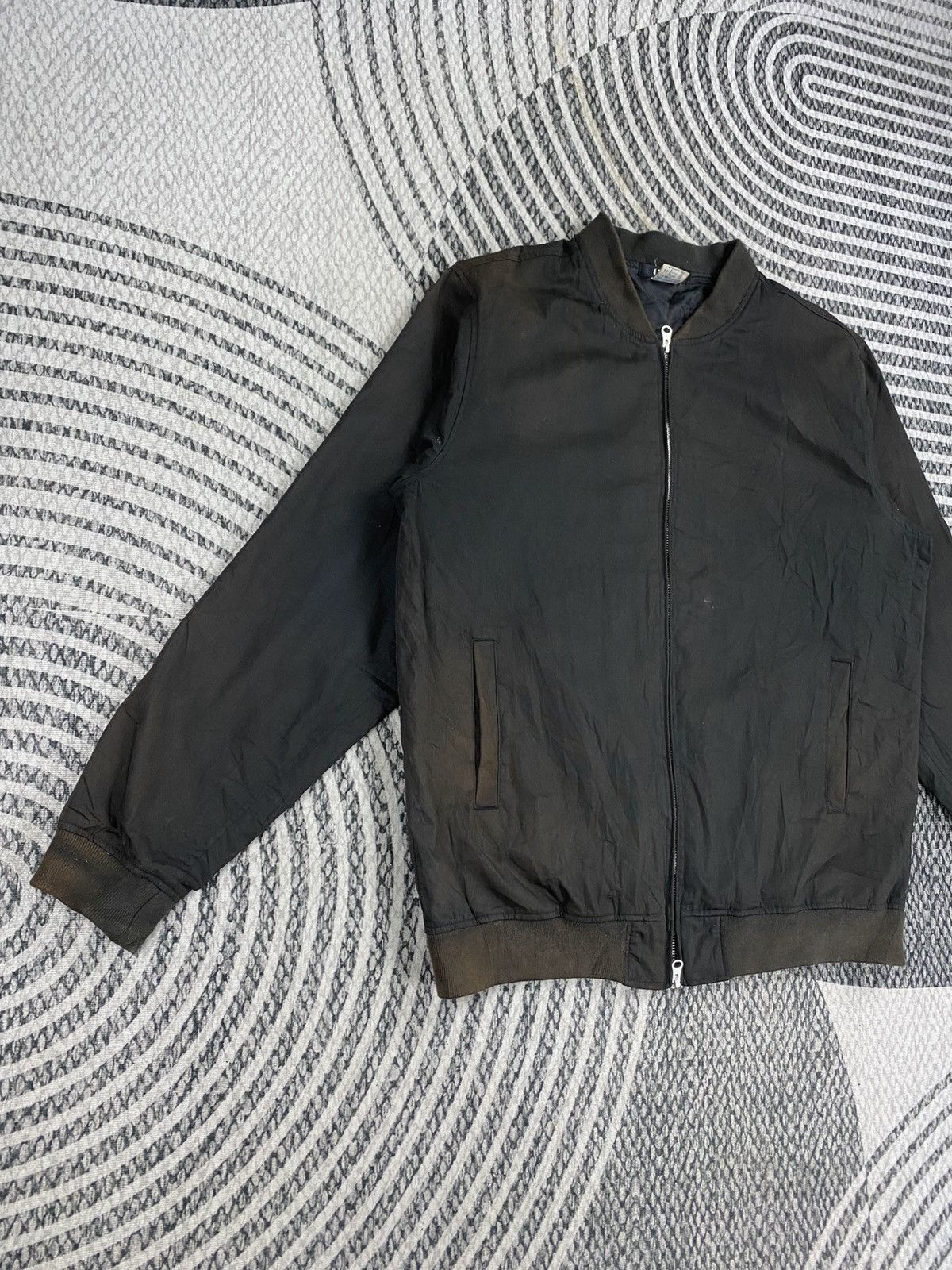 Hysteric Glamour Vintage Honey Boy Devil Faded Brown Zipper Bomber Jacket Size US L / EU 52-54 / 3 - 4 Thumbnail
