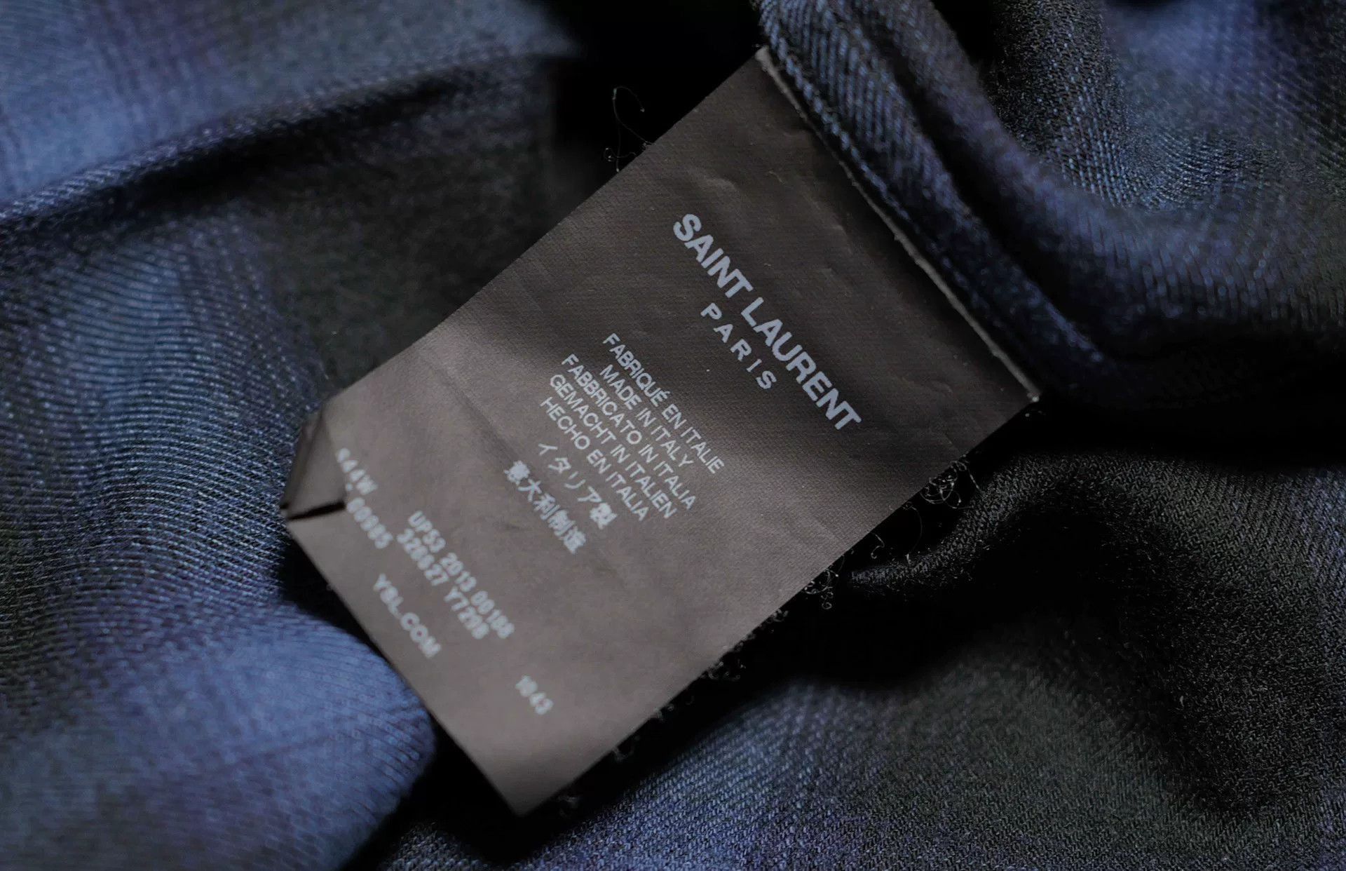 Saint Laurent Paris oversized check shirt by saint laurent. Size US S / EU 44-46 / 1 - 4 Thumbnail