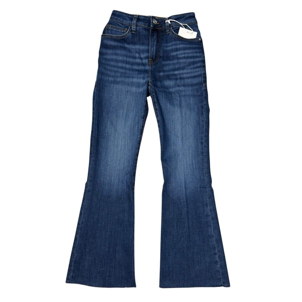 Frame NWT New $245 Frame Le Crop Raw Hem Mini Bootcut Jeans In Ra Size 24" / US 00 / IT 34 - 2 Thumbnail