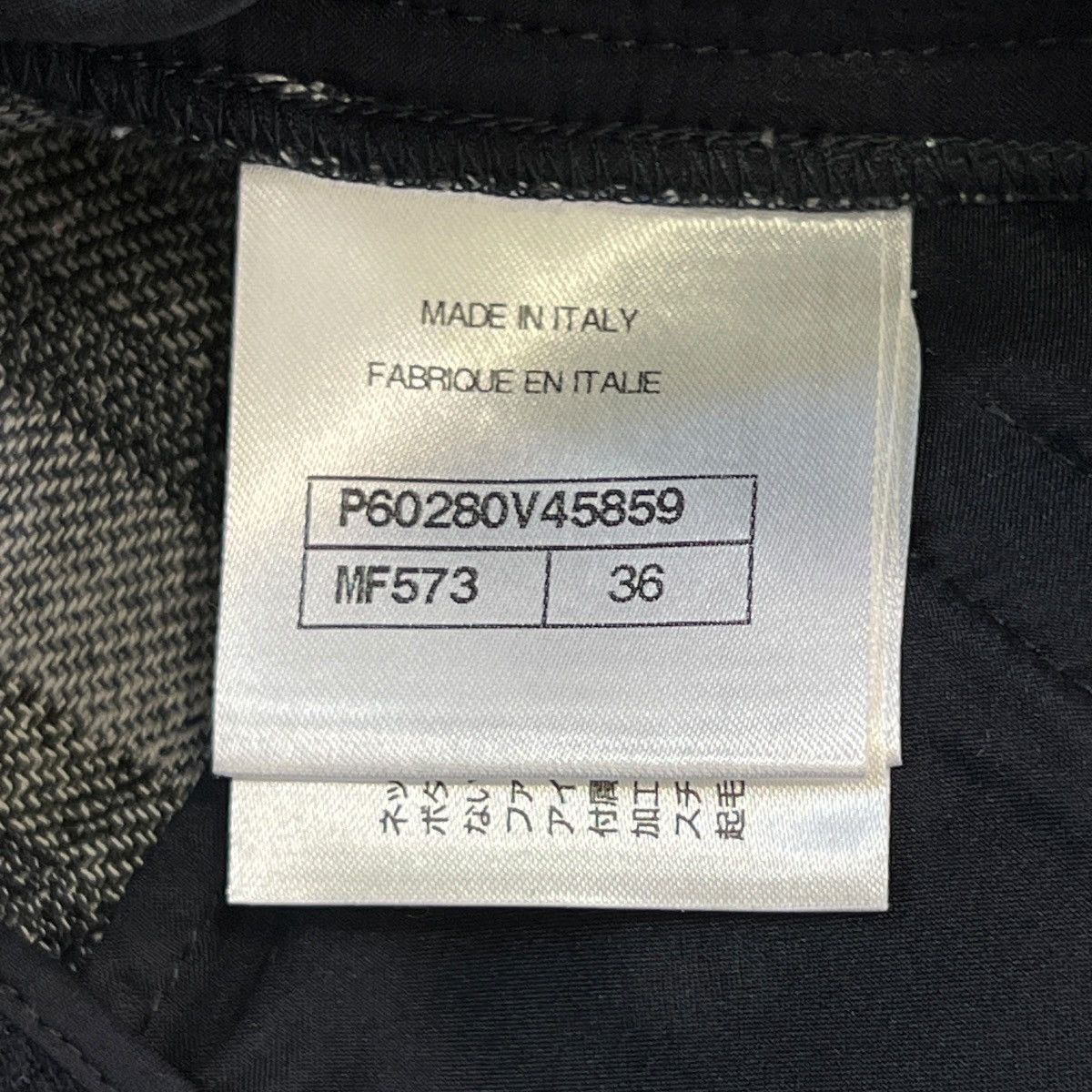 Chanel CHANEL 2019 Resort × Karl Lagerfeld Wool Striped Wide Pants Size US 30 / EU 46 - 7 Thumbnail