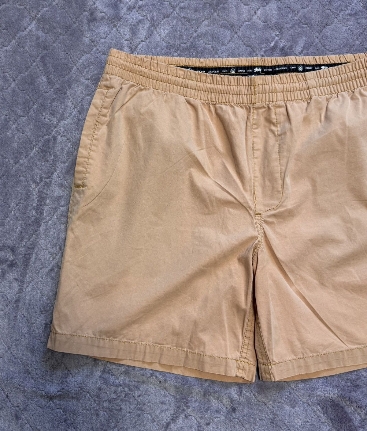 Stussy × Vintage Vintage y2k Stussy Surf Shorts Size US 32 / EU 48 - 5 Thumbnail