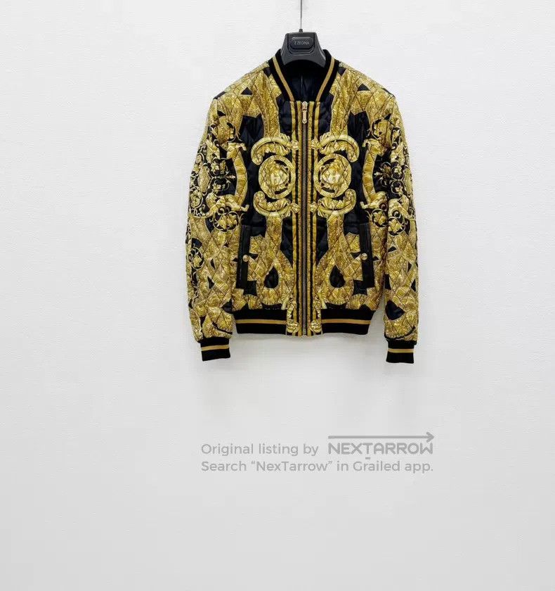 Versace Versace Genuine leather accessories Padded jacket Size US S / EU 44-46 / 1 - 1 Thumbnail