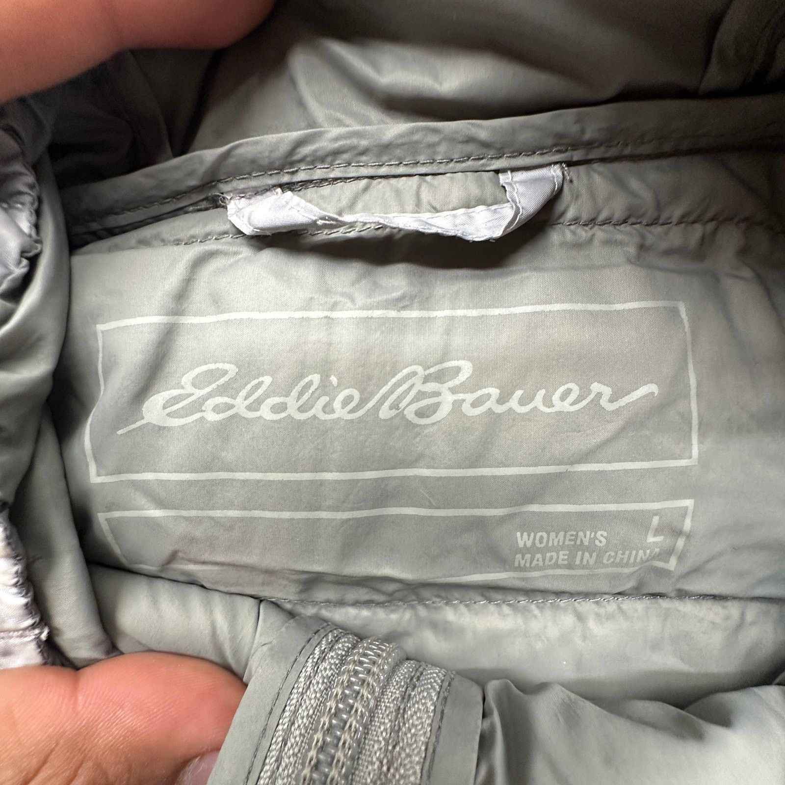Eddie Bauer Eddie Bauer EB650 CirrusLite Down Puffer Jacket Womens Large Size L / US 10 / IT 46 - 3 Thumbnail
