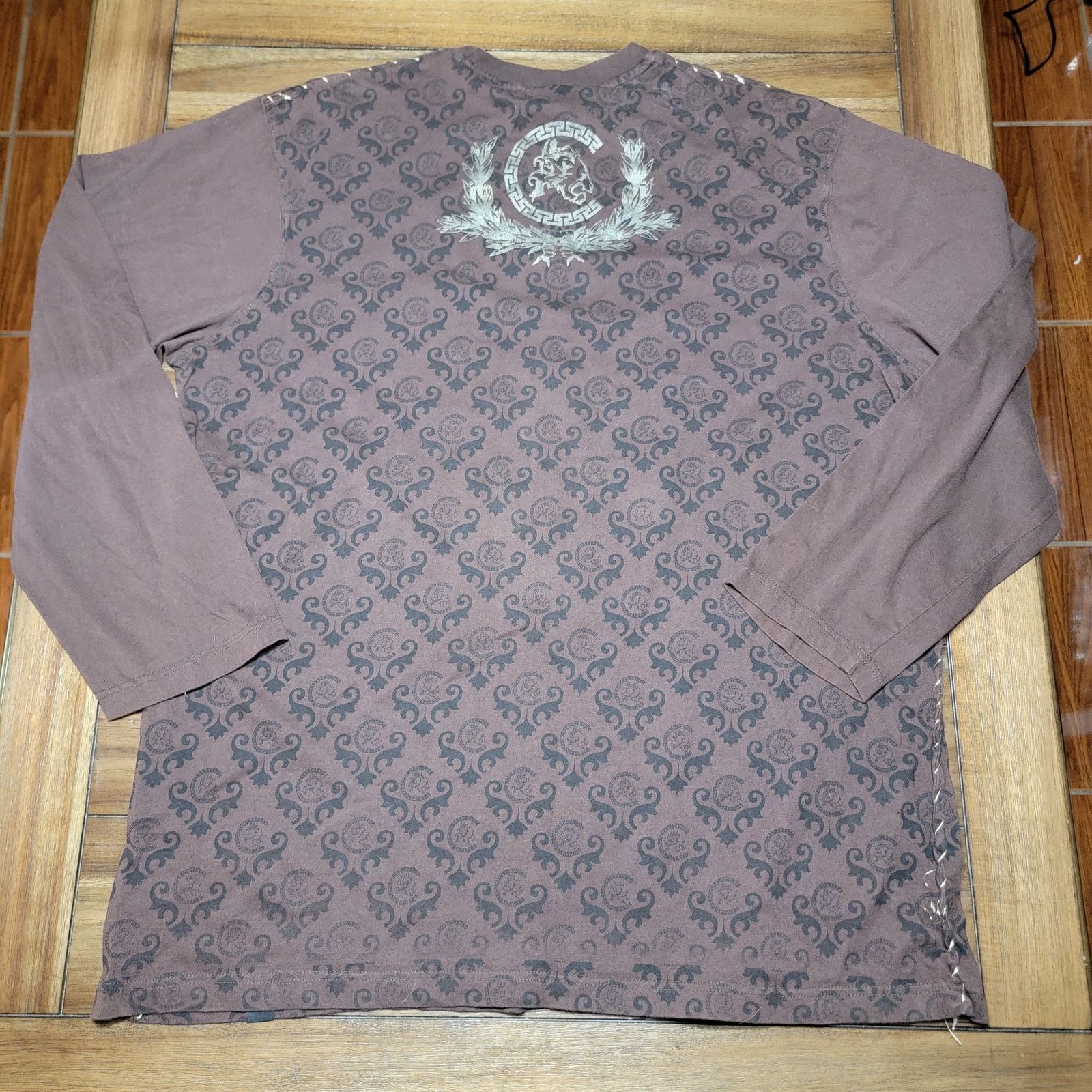Other Cezer LS Unisex Tee w/ Bling "Rich And Famous" - Size 3X Size US XXL / EU 58 / 5 - 6 Thumbnail