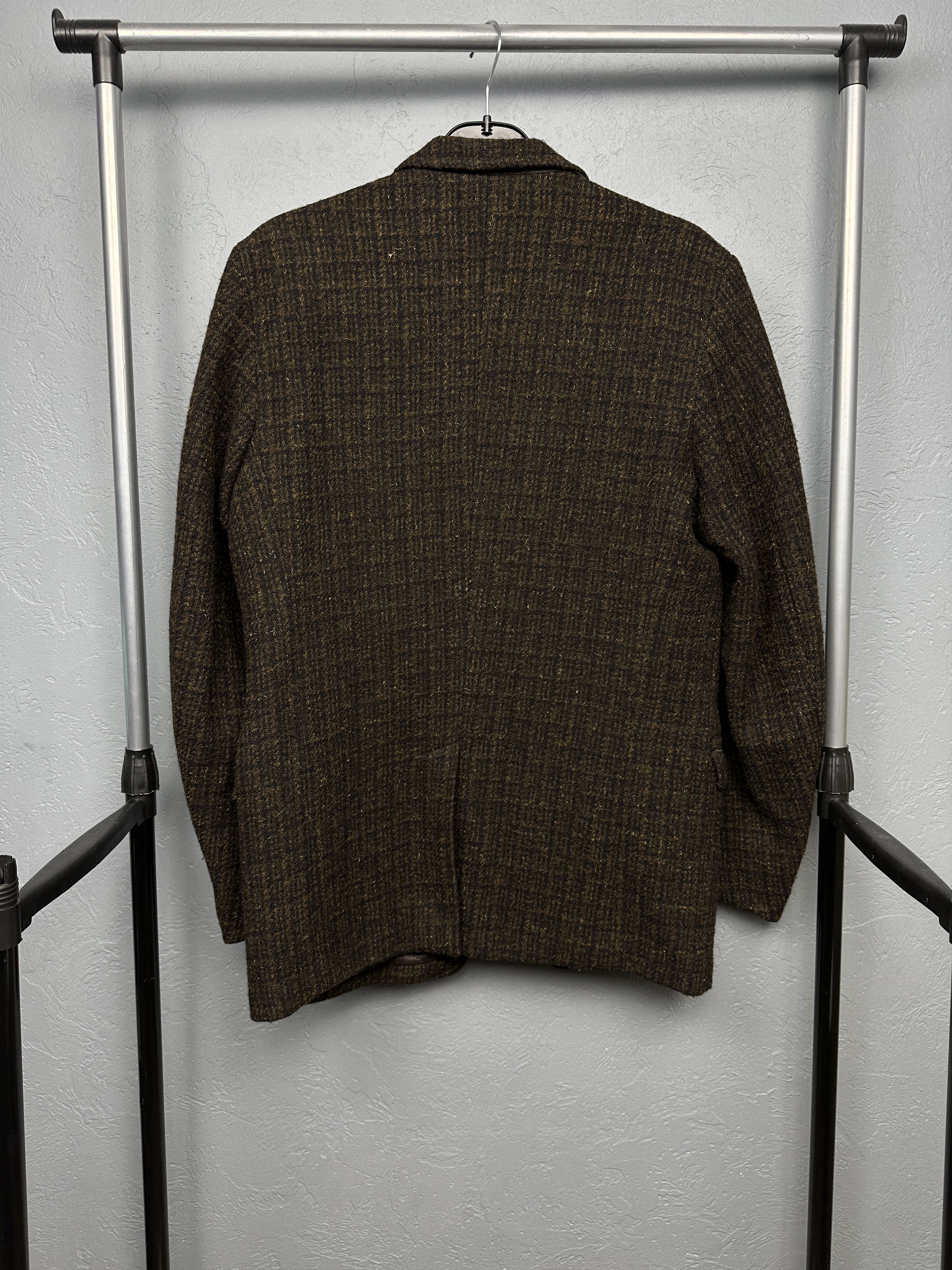 Harris Tweed × Vintage Harris Tweed Wool Mens Three Buttons Blazer Jacket Size US M / EU 48-50 / 2 - 4 Thumbnail