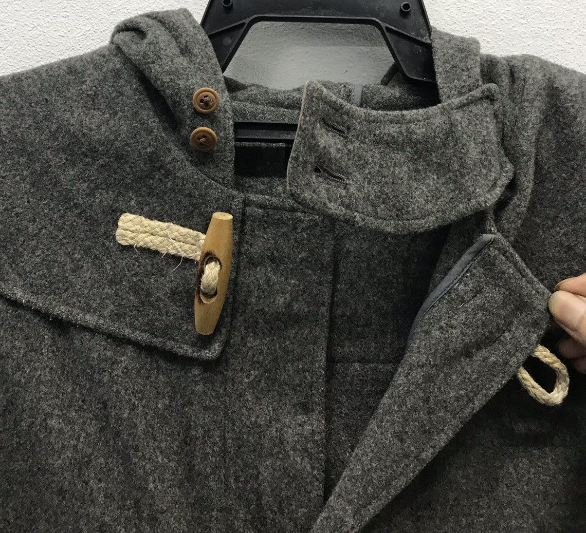 Ralph Lauren × Vintage Vintage Ralph Lauren Long Jacket Coat HOODIE Size US L / EU 52-54 / 3 - 4 Thumbnail