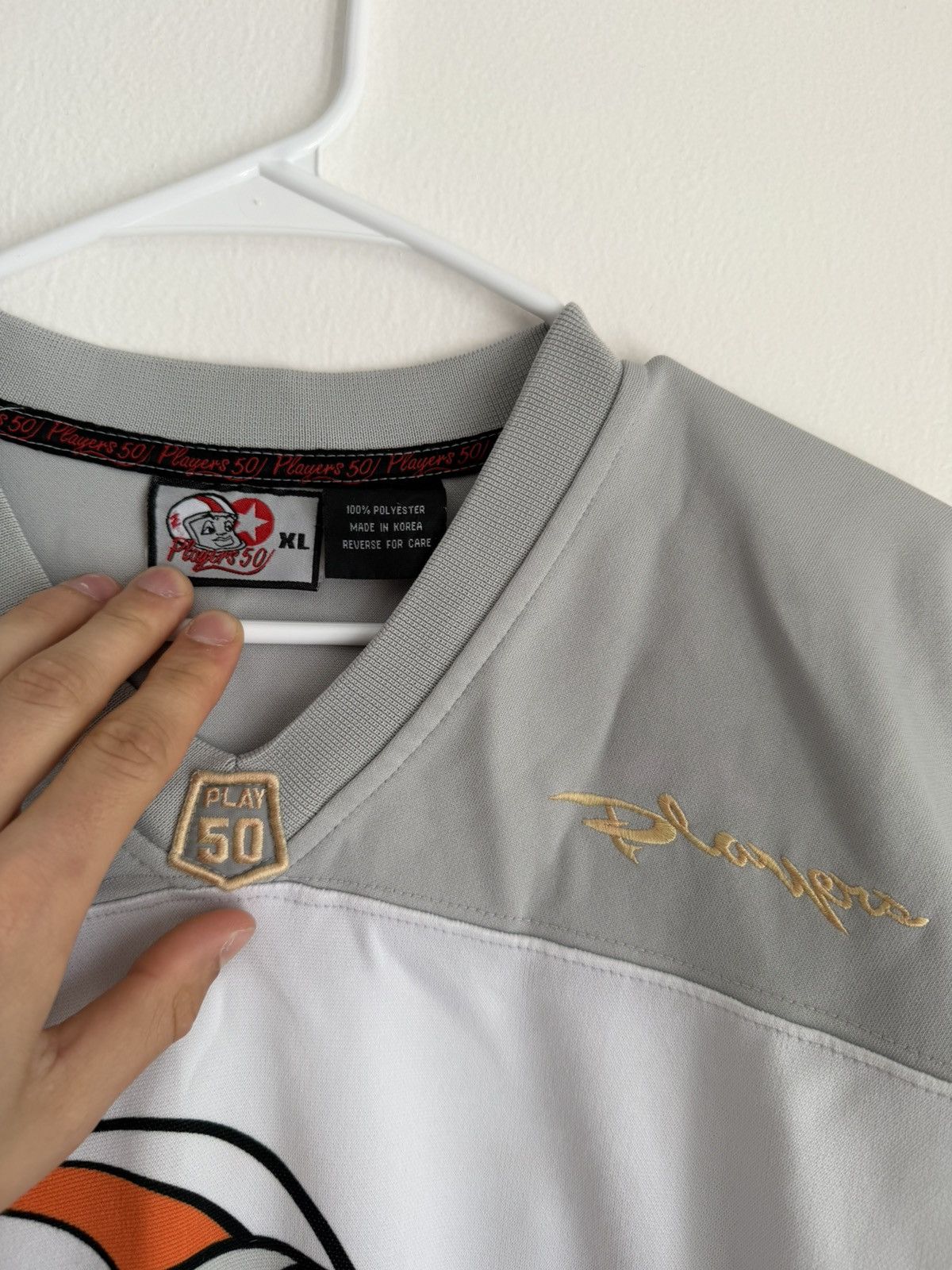 Other Vintage 90s-00sY2K Hip Hop Jersey Players 50 Made in Korea Size US XL / EU 56 / 4 - 7 Thumbnail