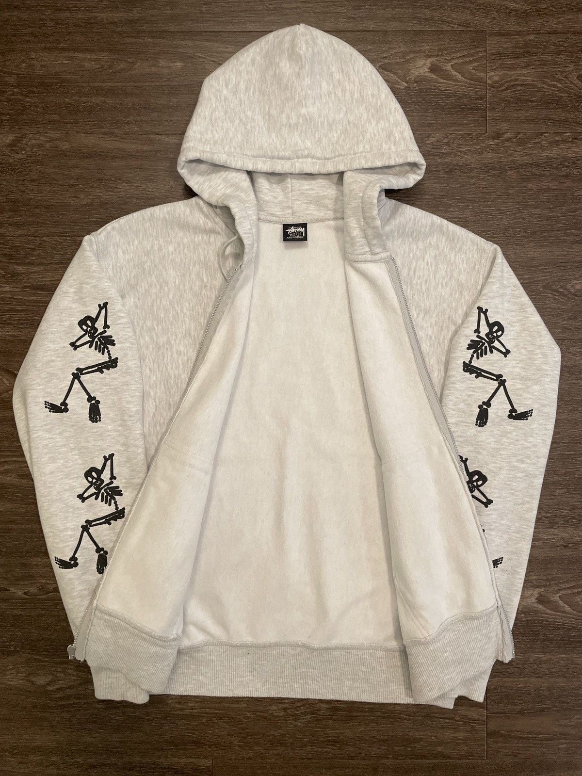 トップス Stussy paradise lost sweat zip parker M NWT Stussy Paradise Lost Zip Hoodie Unisex Keylime Yellow