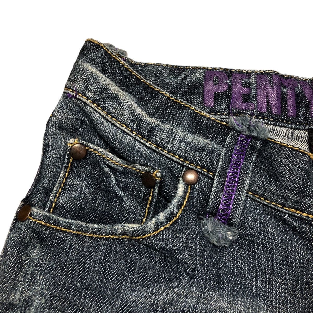 Hysteric Glamour × Japanese Brand PENTY'S ROCK N ROLL JEANS Size 27" / US 4 / IT 40 - 7 Thumbnail