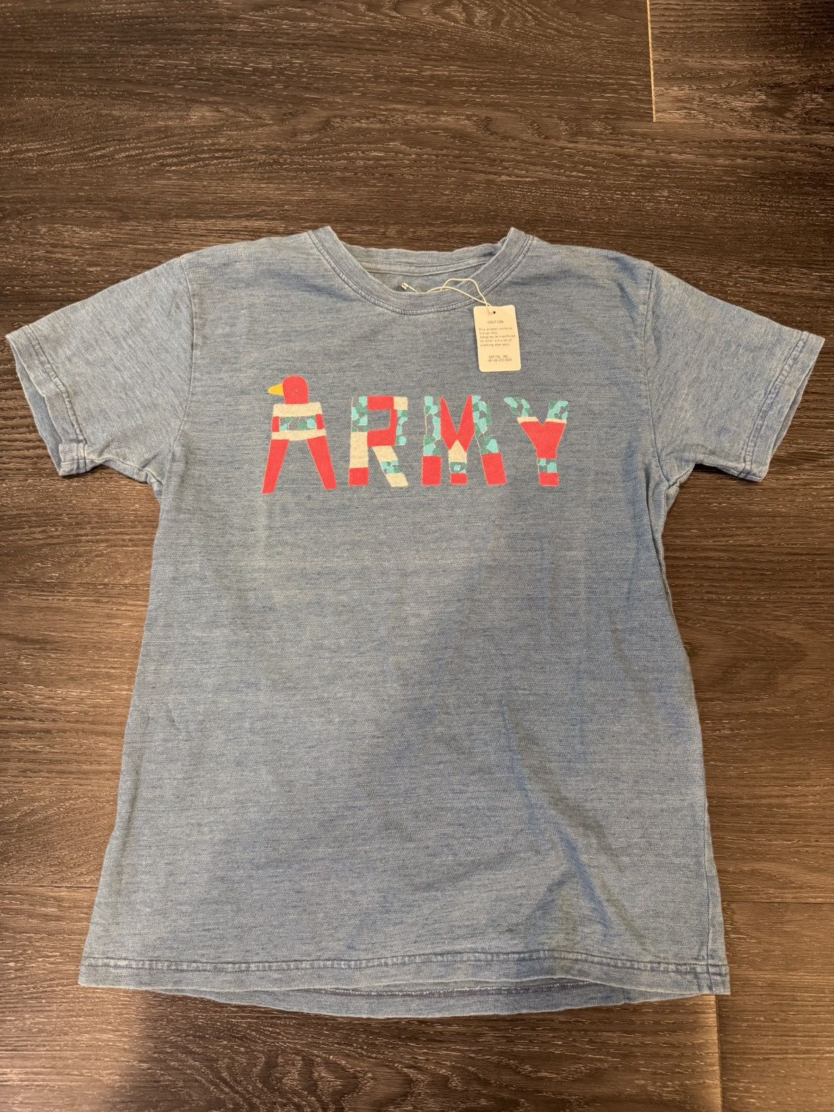 Kapital Kapital Army Tee - Size M (2) - Brand New Size US M / EU 48-50 / 2 - 1 Thumbnail