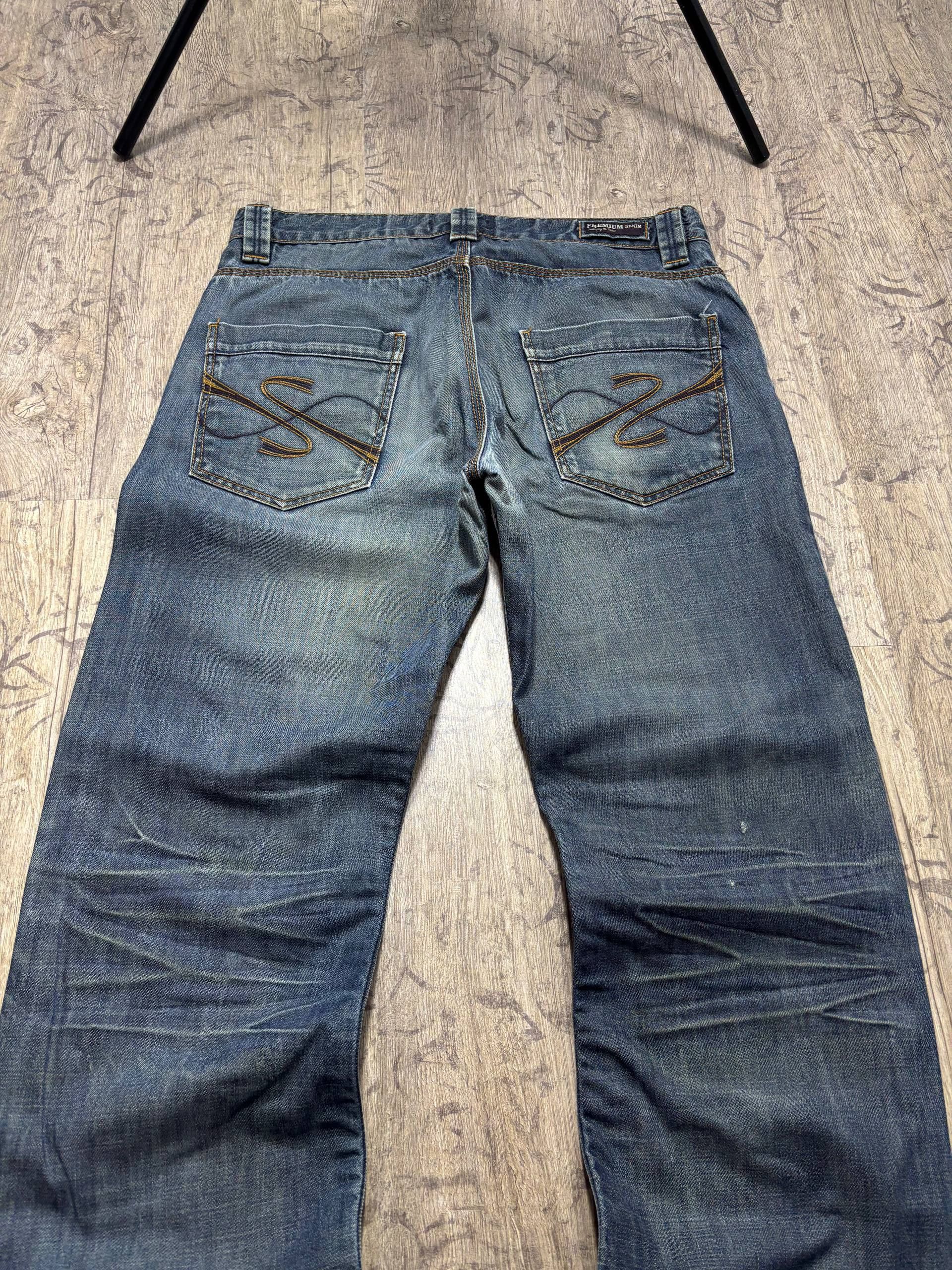 Hysteric Glamour Vintatge Flared Biker KMRII L.G.B. Vibe Stoned Jeans Size US 34 / EU 50 - 5 Thumbnail