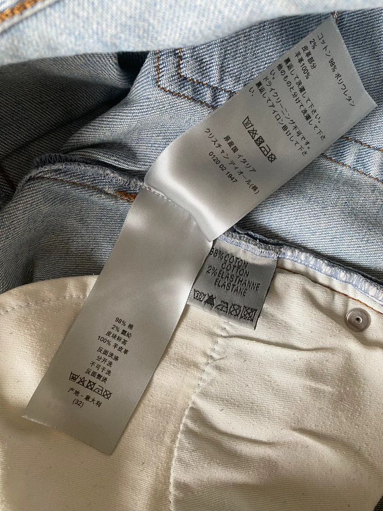 Dior Dior Ripped jeans 2504-Nextarrow Size US 32 / EU 48 - 9 Thumbnail