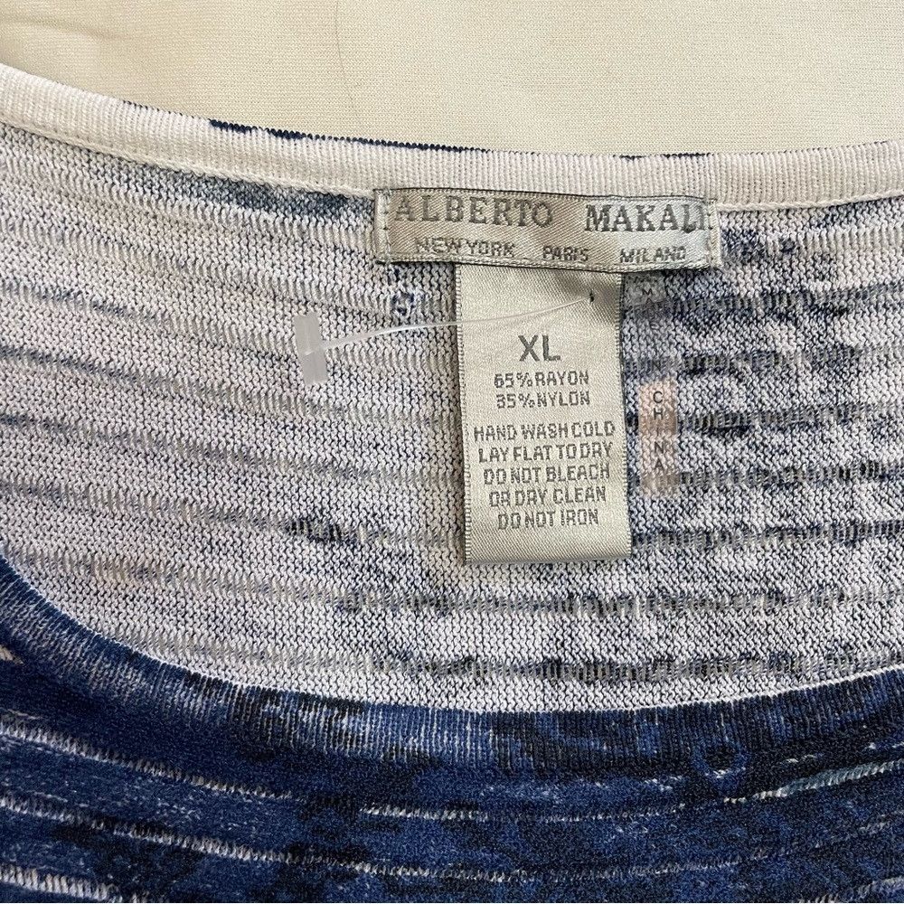 Other New Alberto Makali Knit Short Sleeve Top Size XL Size XL / US 12-14 / IT 48-50 - 9 Thumbnail