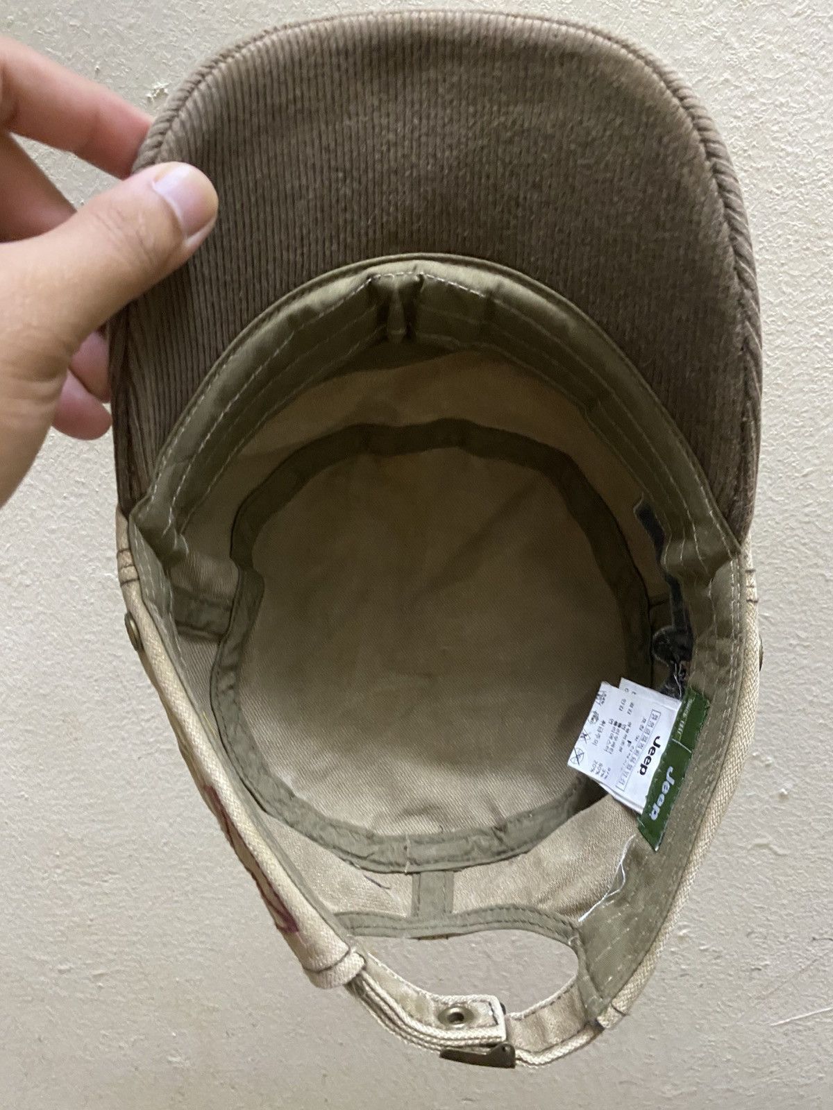 If Six Was Nine × Japanese Brand × Le Grande Bleu (L.G.B.) 2000s Japanese Brand Cadet Hat Distressed Size ONE SIZE - 5 Thumbnail