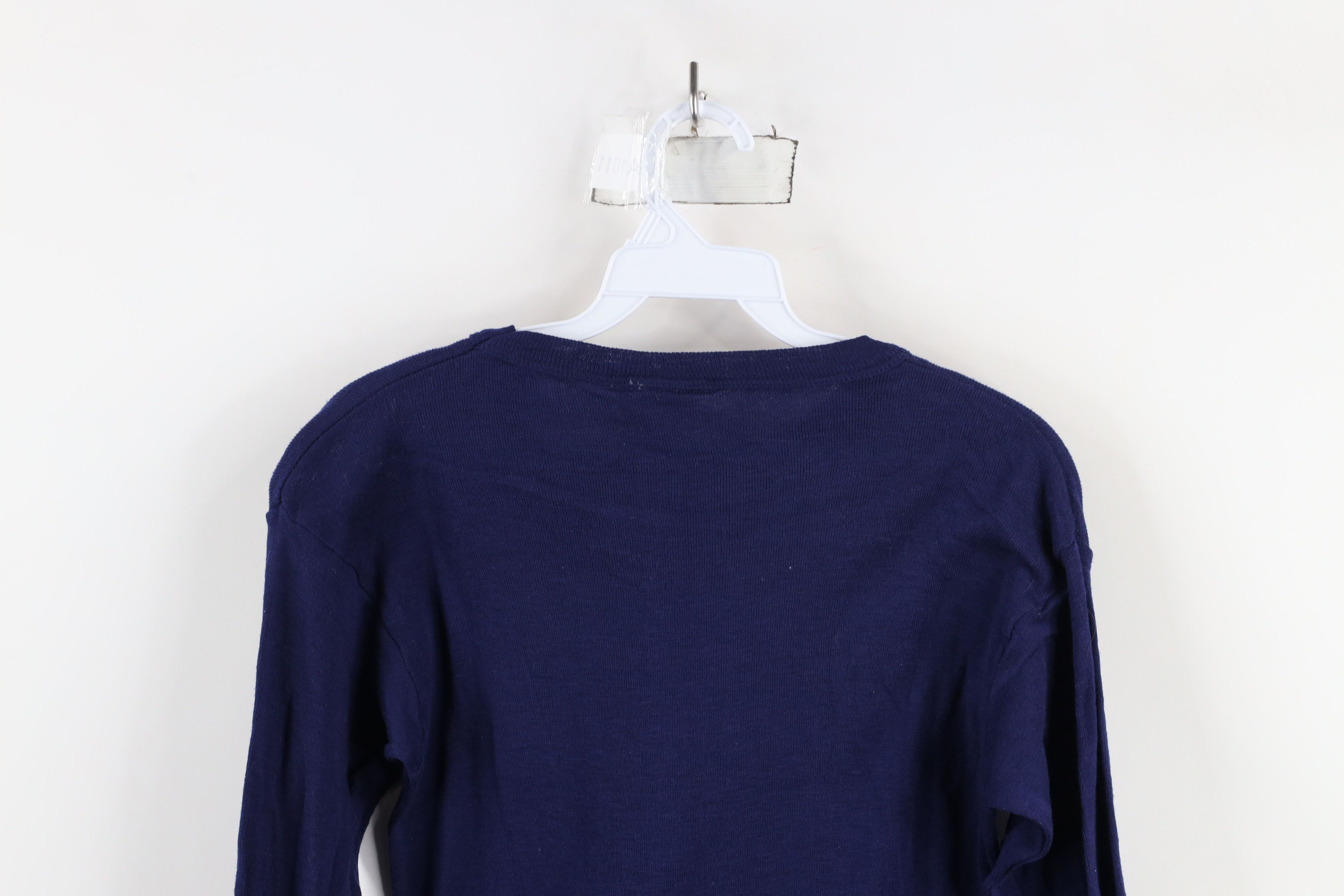 Vintage Vintage 90s Streetwear Ribbed Knit Long Sleeve T-Shirt USA Size M / US 6-8 / IT 42-44 - 9 Thumbnail
