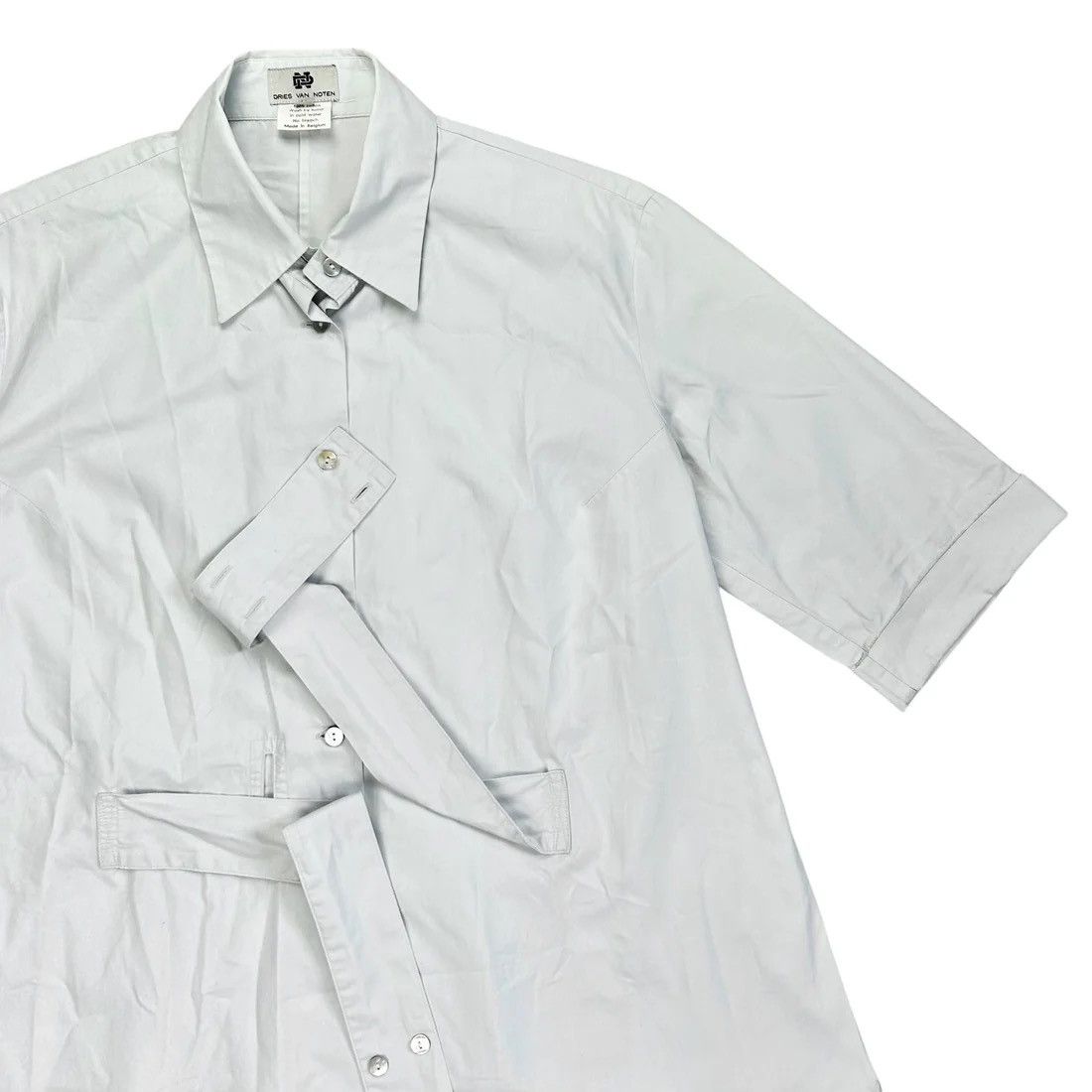 Dries Van Noten Dries Van Noten Wrap Strap Shirt Size US S / EU 44-46 / 1 - 4 Thumbnail