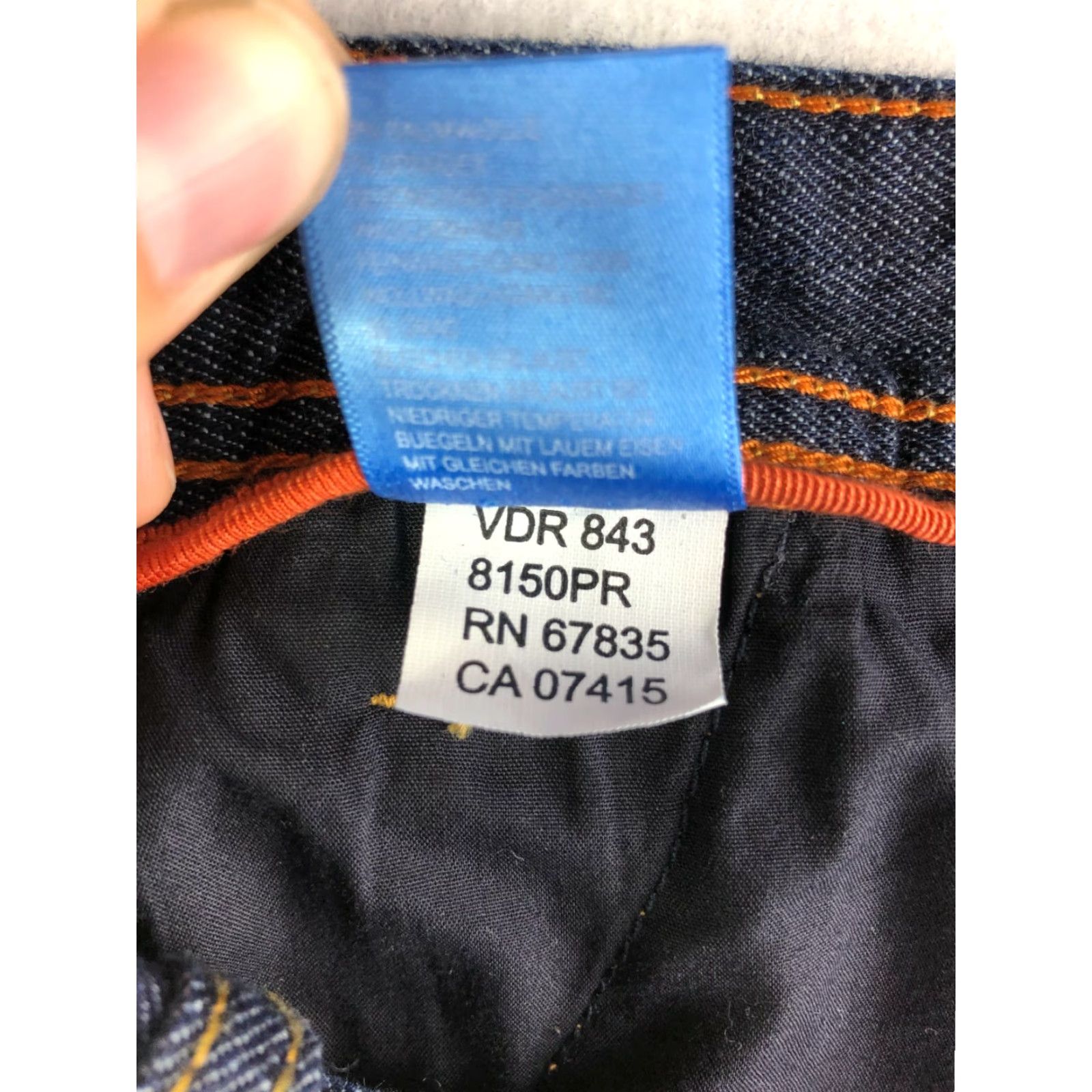 Nautica Nautica Jeans Straight Womens Size 10 30x30 Denim Blue Jeans Regular Fit Mid Rise Cotton Denim Flag Logo Distressed No Zip Size 32" / US 10 / IT 46 - 5 Thumbnail