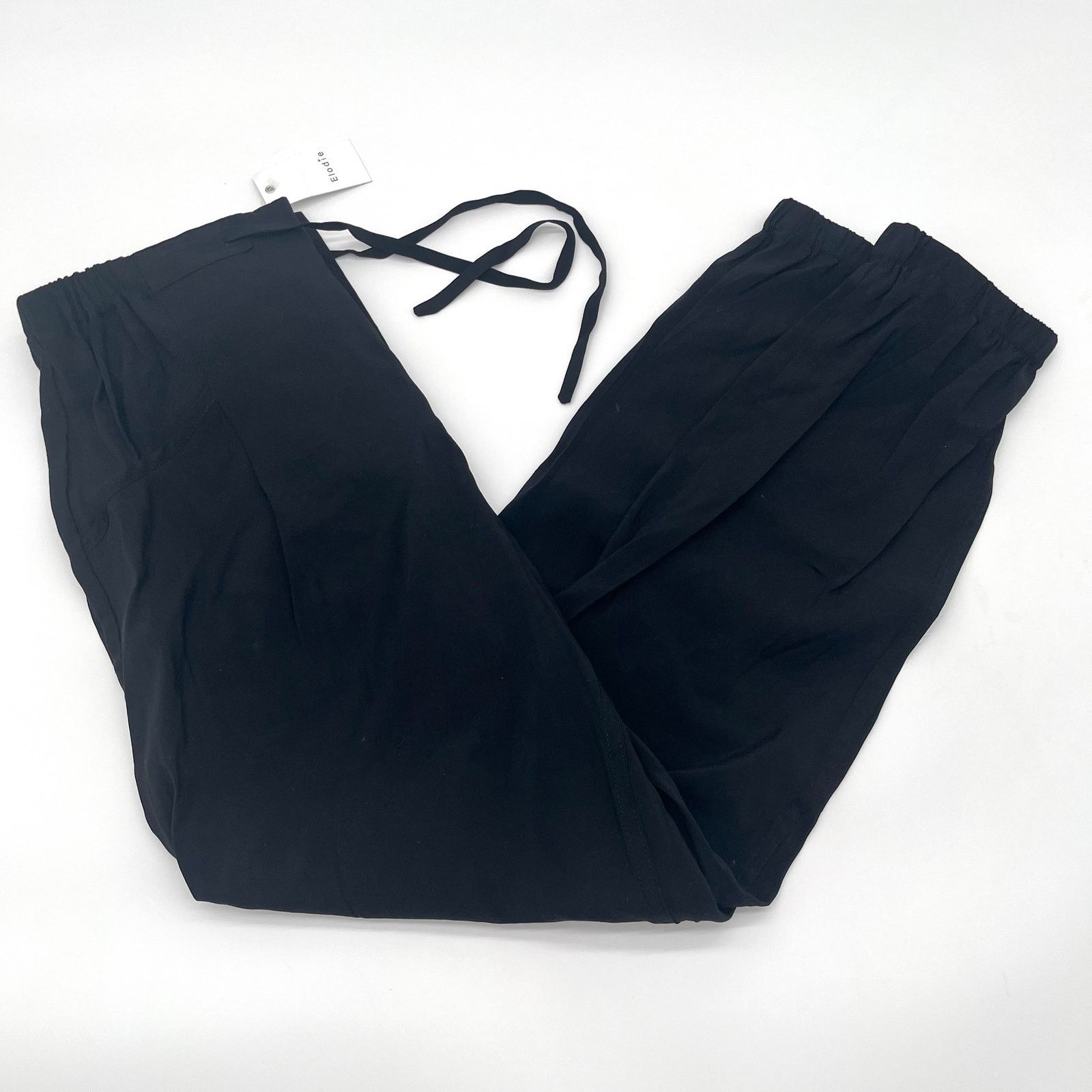 Unknown London ELODIE NWT Black Dress Joggers, Medium Size 32" / US 10 / IT 46 - 1 Thumbnail