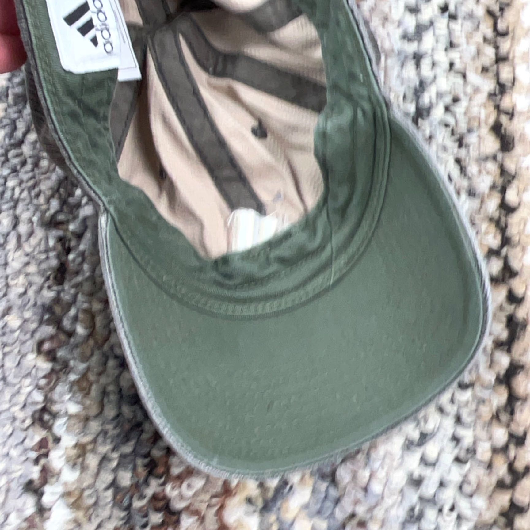 Adidas VINTAGE Adidas Hat Cap Strap Back Gray Baseball Dad Spell Out Faded Worn Y2K W11 Size ONE SIZE - 7 Thumbnail