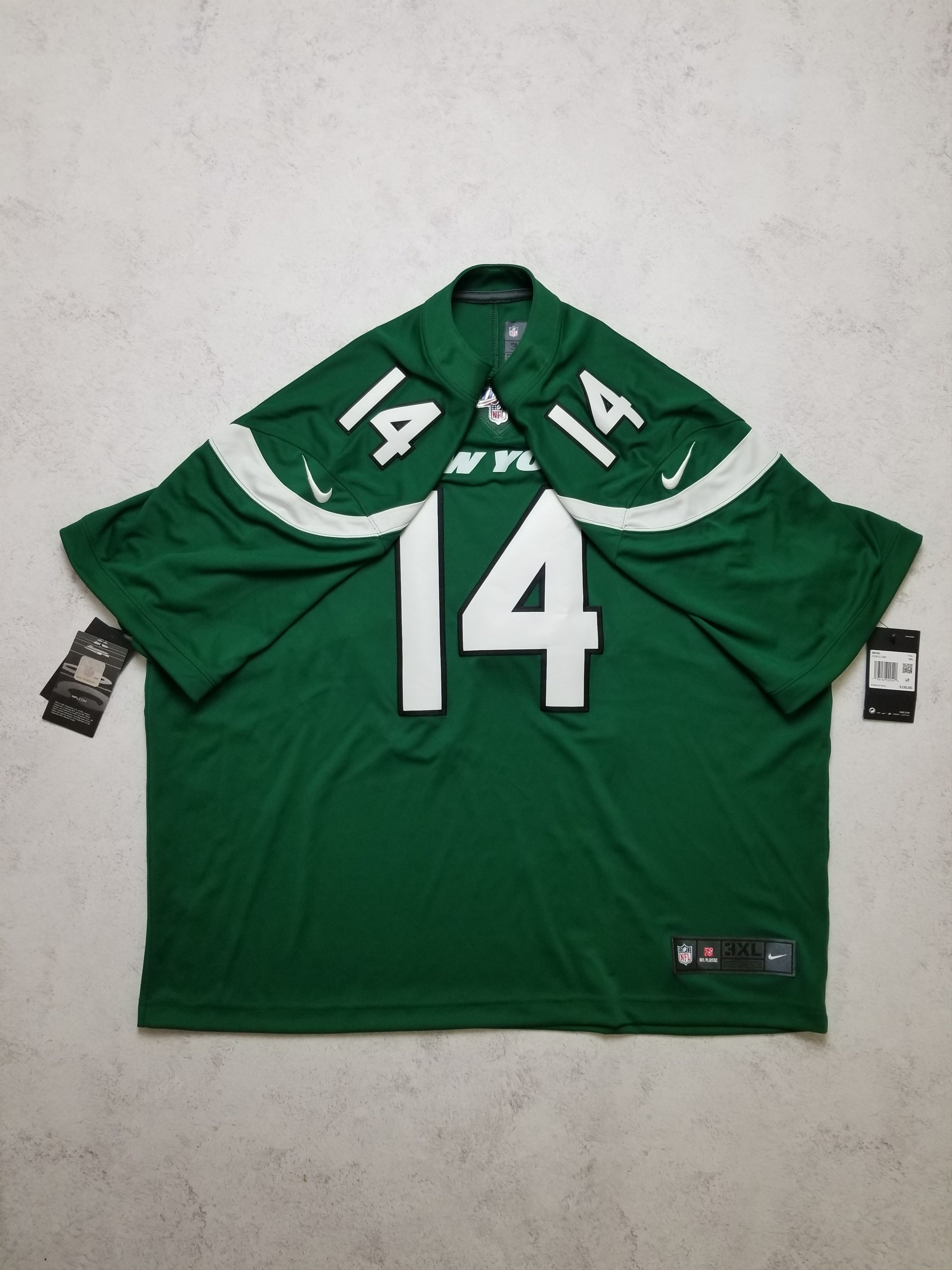 Nike Nike NFL New York Jets SAM DARNOLD #14 Stitched Jersey Size US XXL / EU 58 / 5 - 2 Thumbnail